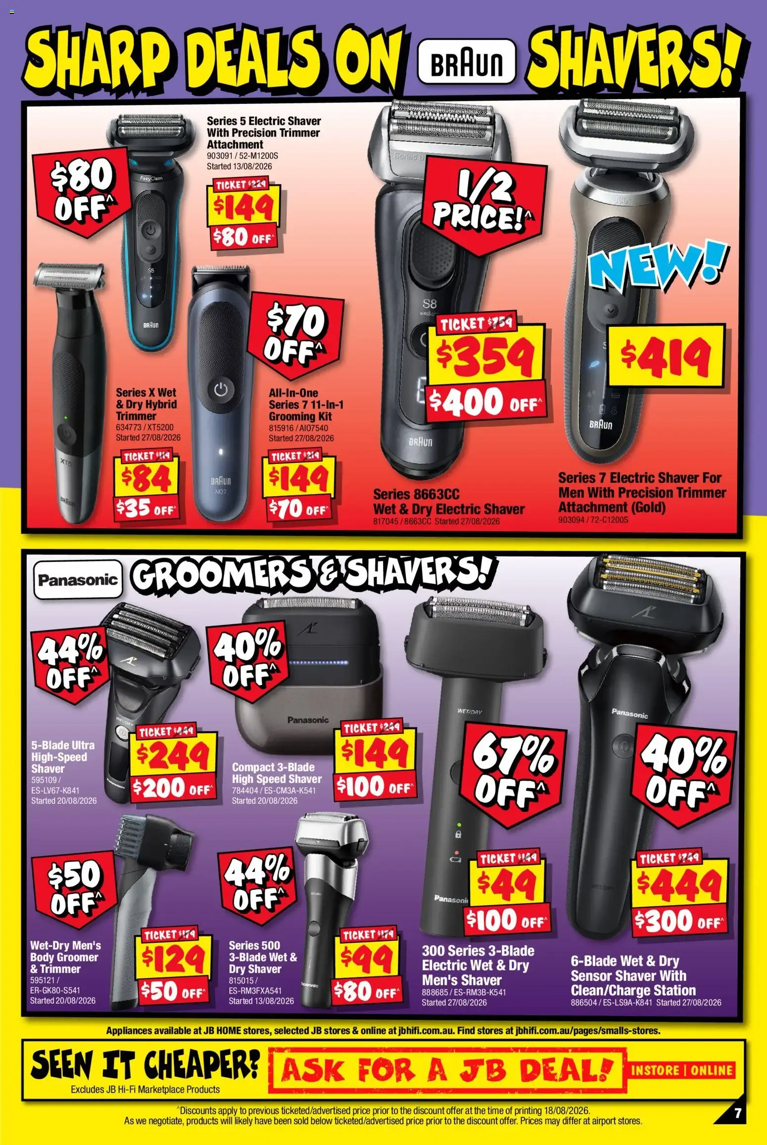 JB Hi-Fi Always Cheap Prices on Health, Beauty & Baby! - Catalogue valid from 31 August to 9 September 2026 - page 7