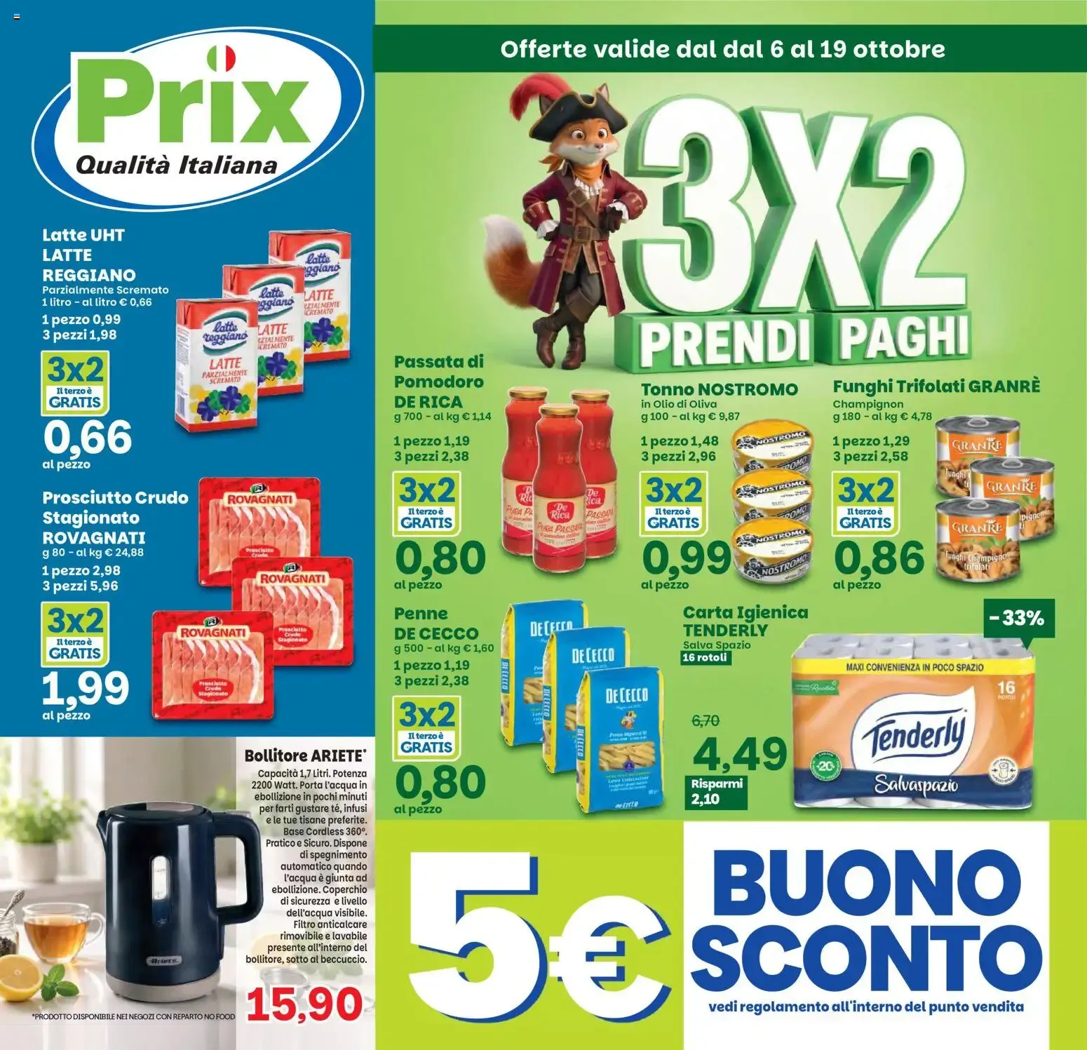 Prix - Offerte valide dal 6 al 19 ottobre da 6 ottobre a 19 ottobre di 2026 - Pagina del volantino 1