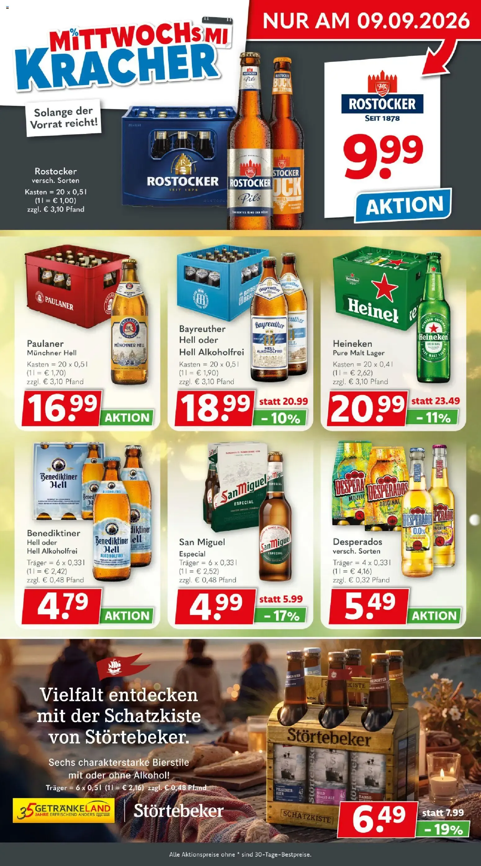 Getränkeland Prospekt (ab 31.08.2026) zum Blättern von 31. August bis 12. September 2026 - Prospekt seite 3