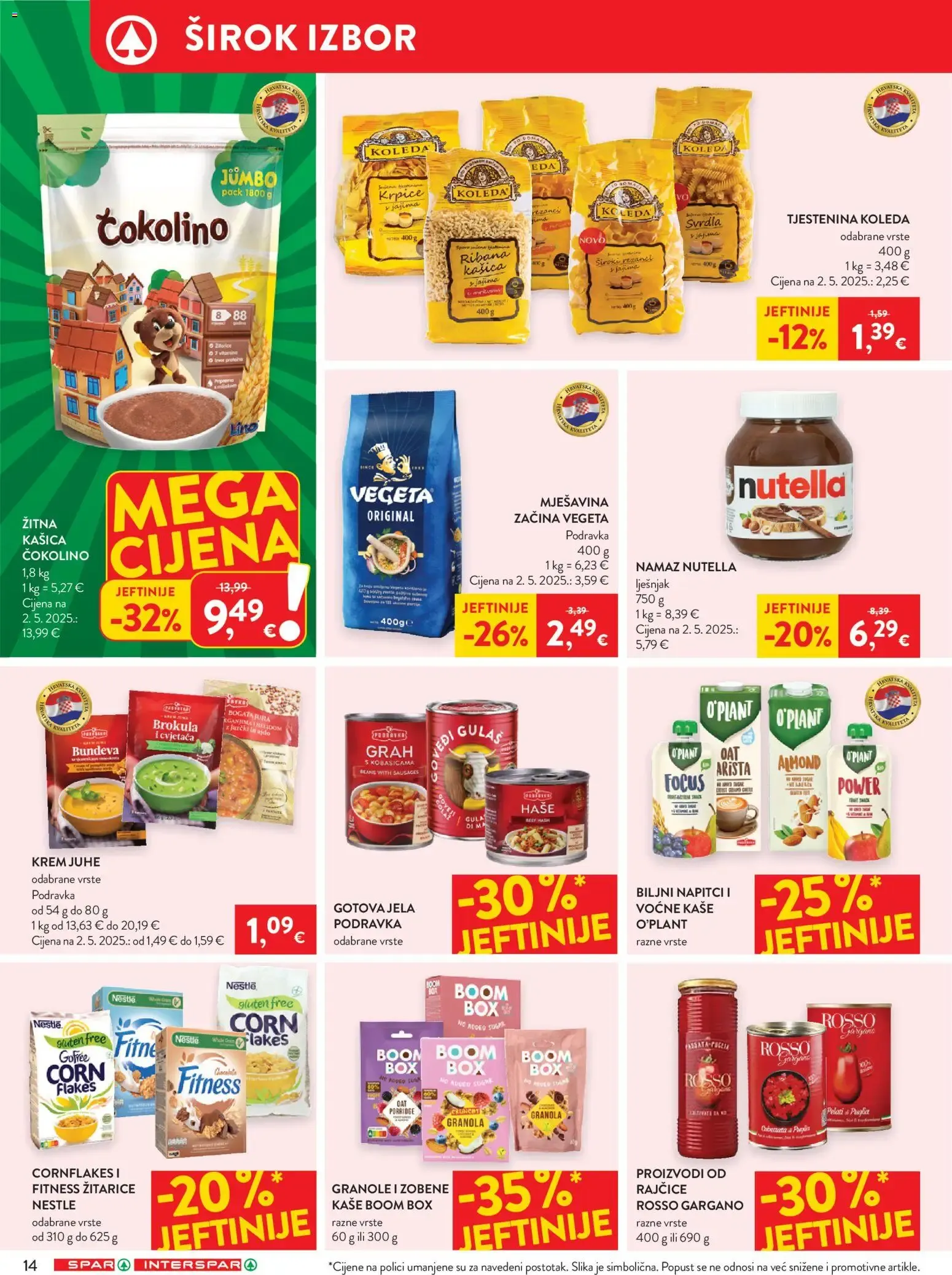 Katalog Spar Katalog novi od 14.10.2026 na listanje > letak digitalni od 14. listopada do 20. listopada 2026. - Pregled Stranica 20