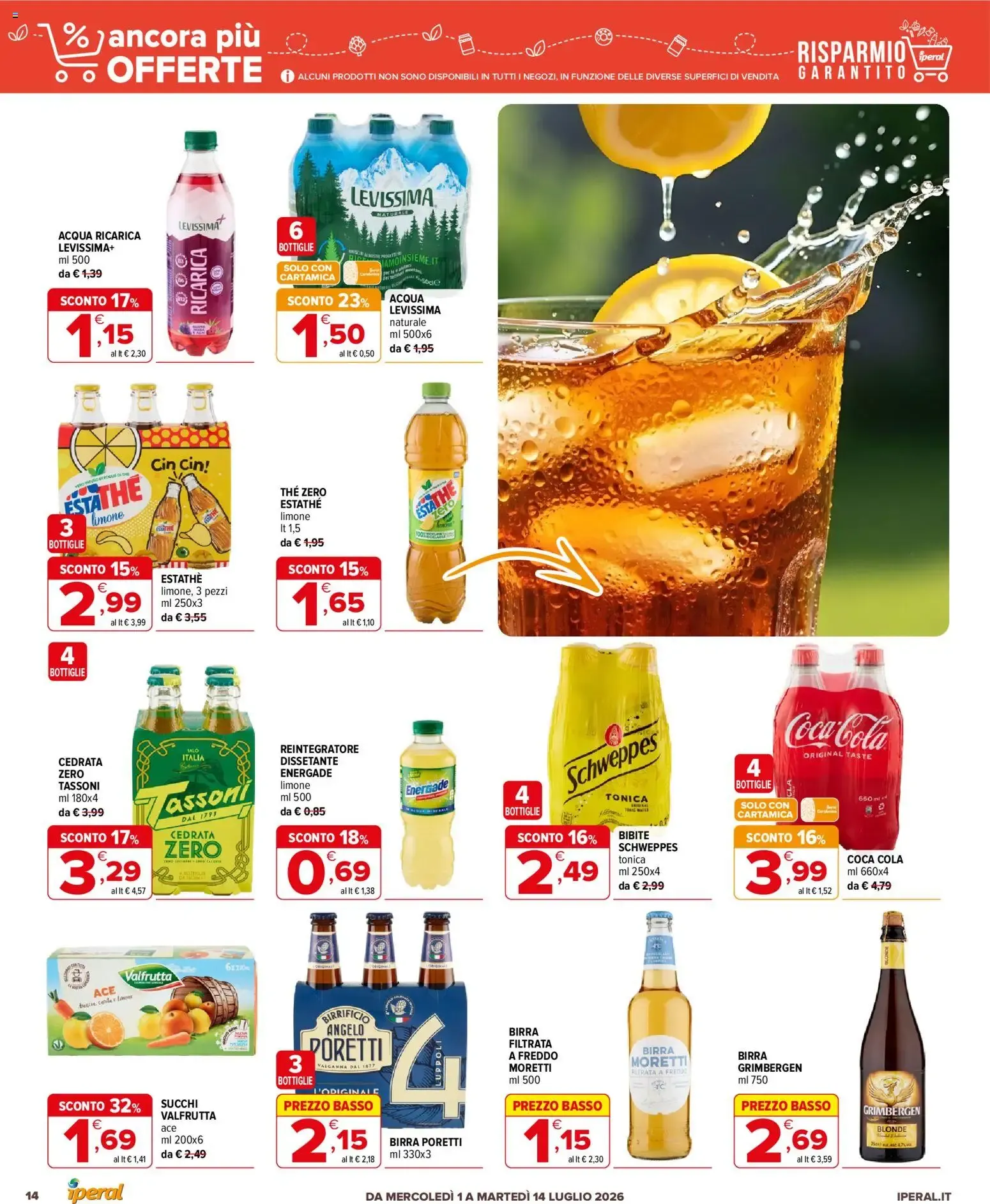 Nuovo Iperal volantino Ancora Più Offerte dal 01/07/2026 > offerte anteprima 🛍️ da 1 luglio a 14 luglio di 2026 - Pagina del volantino 14