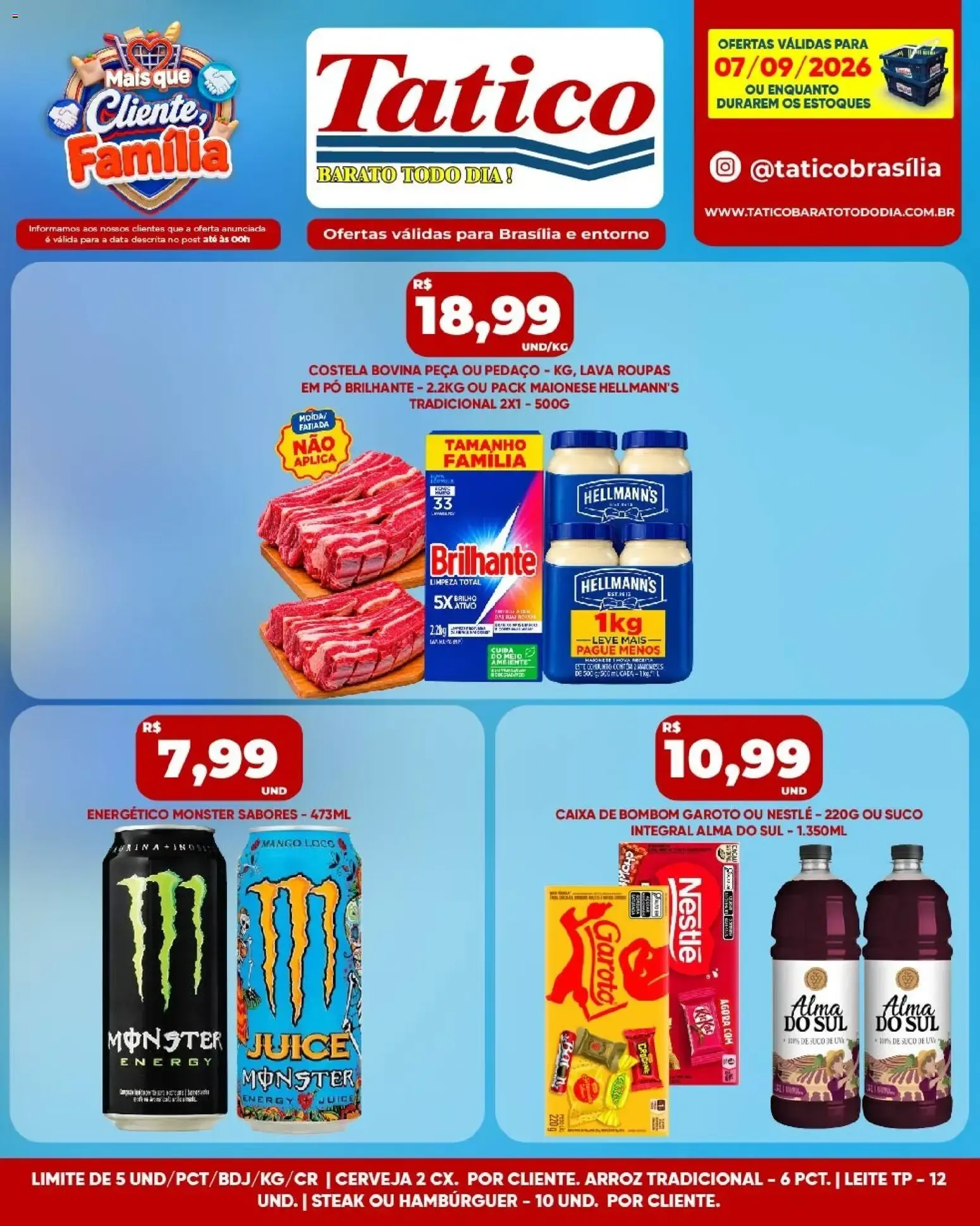 Encarte de Tatico ofertas do Dia de 07/09/2026 | Promoções Online 7 de setembro até 7 de setembro 2026 - Pagina 8