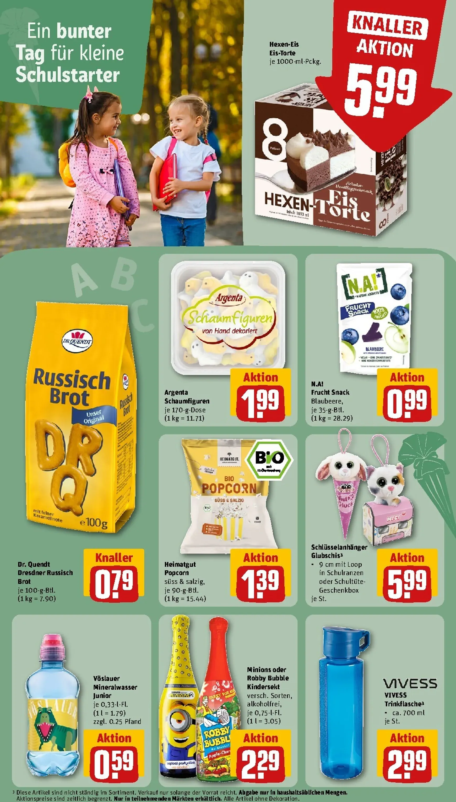 REWE Arina Fester - Jeder Tag Spartag! von 17. August bis 23. August 2026 - Prospekt seite 19
