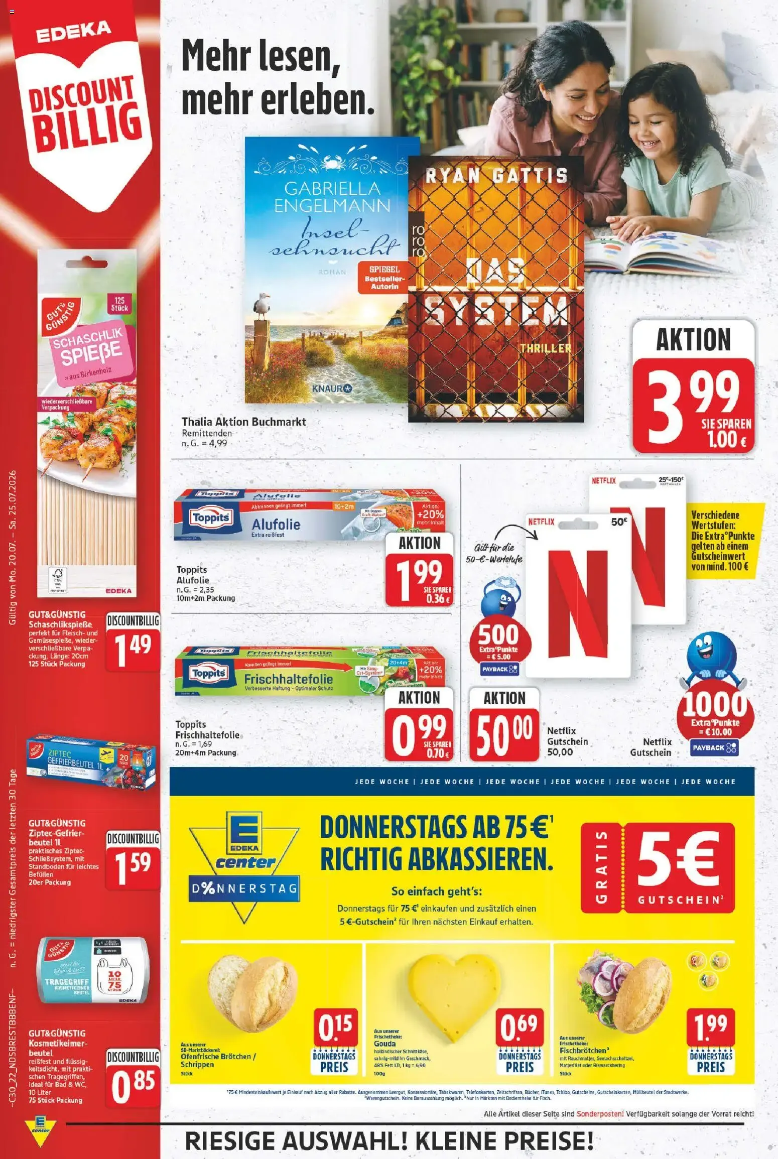 Edeka Center Prospekt von 20. Juli bis 25. Juli 2026 - Prospekt seite 24