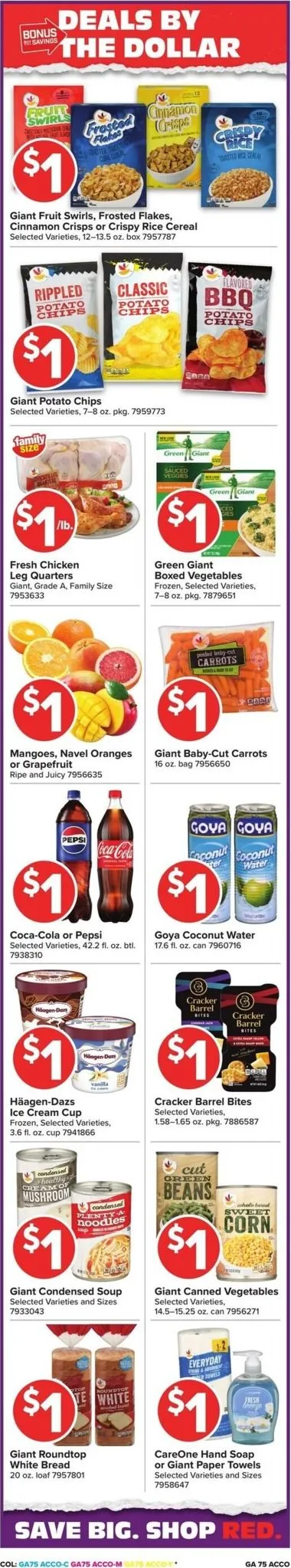 Weekly promotion Current Giant leaflet valid from Friday 10/23/2026 to Thursday 10/29/2026 spanning from October 23 to October 29 2026 - Page 3 for Catalogue 365