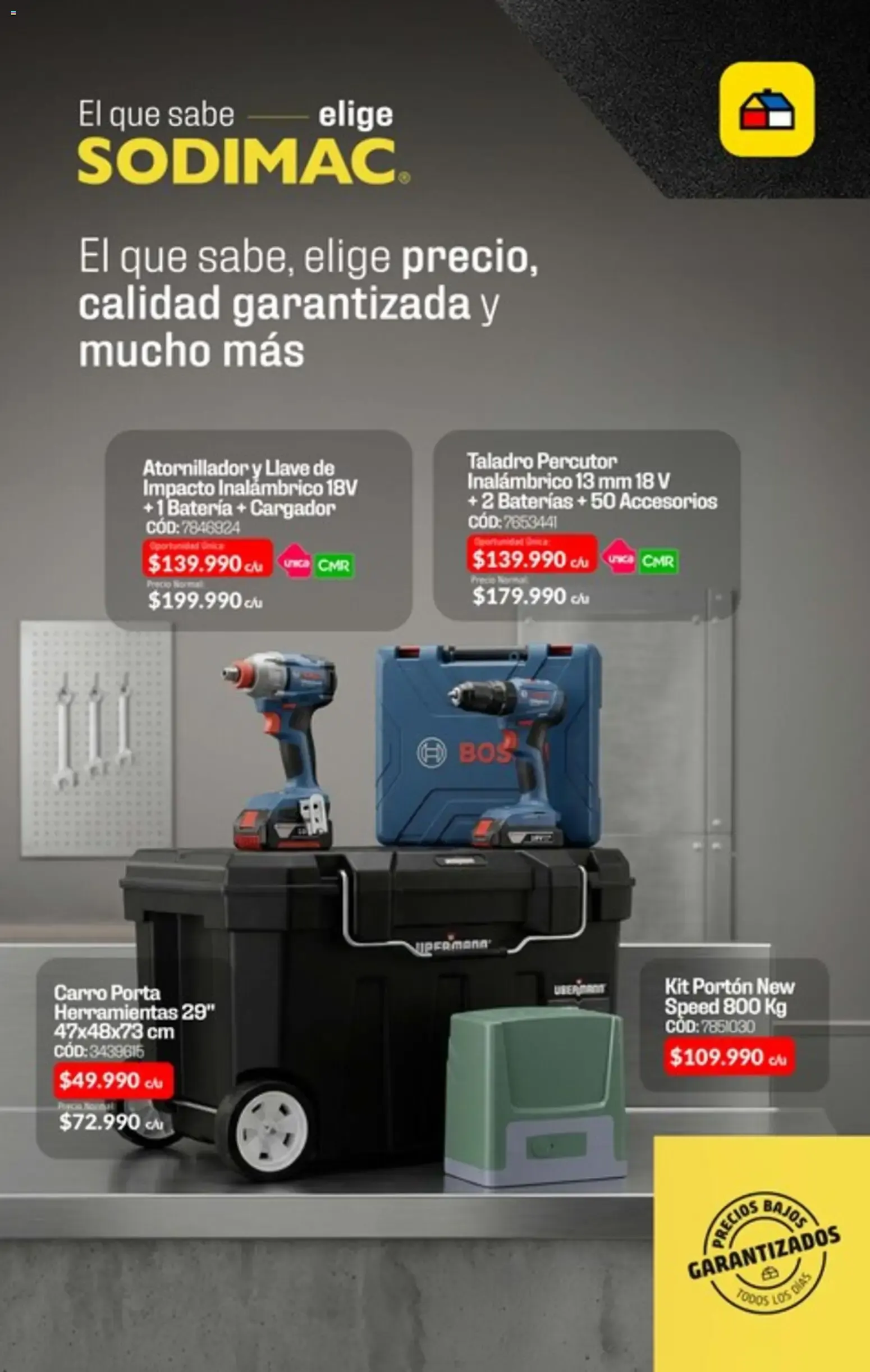 Catálogo de Sodimac Ofertas de Herramientas 31 de agosto al 30 de septiembre 2026 - Página 1