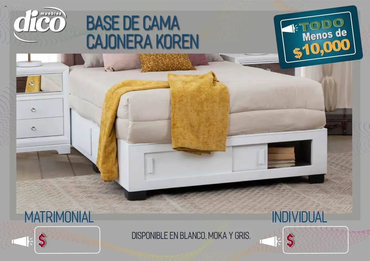 Catálogo de Muebles Dico: TODO Menos de $10,000 9 de abril al 31 de diciembre 2026 - Pagina 16