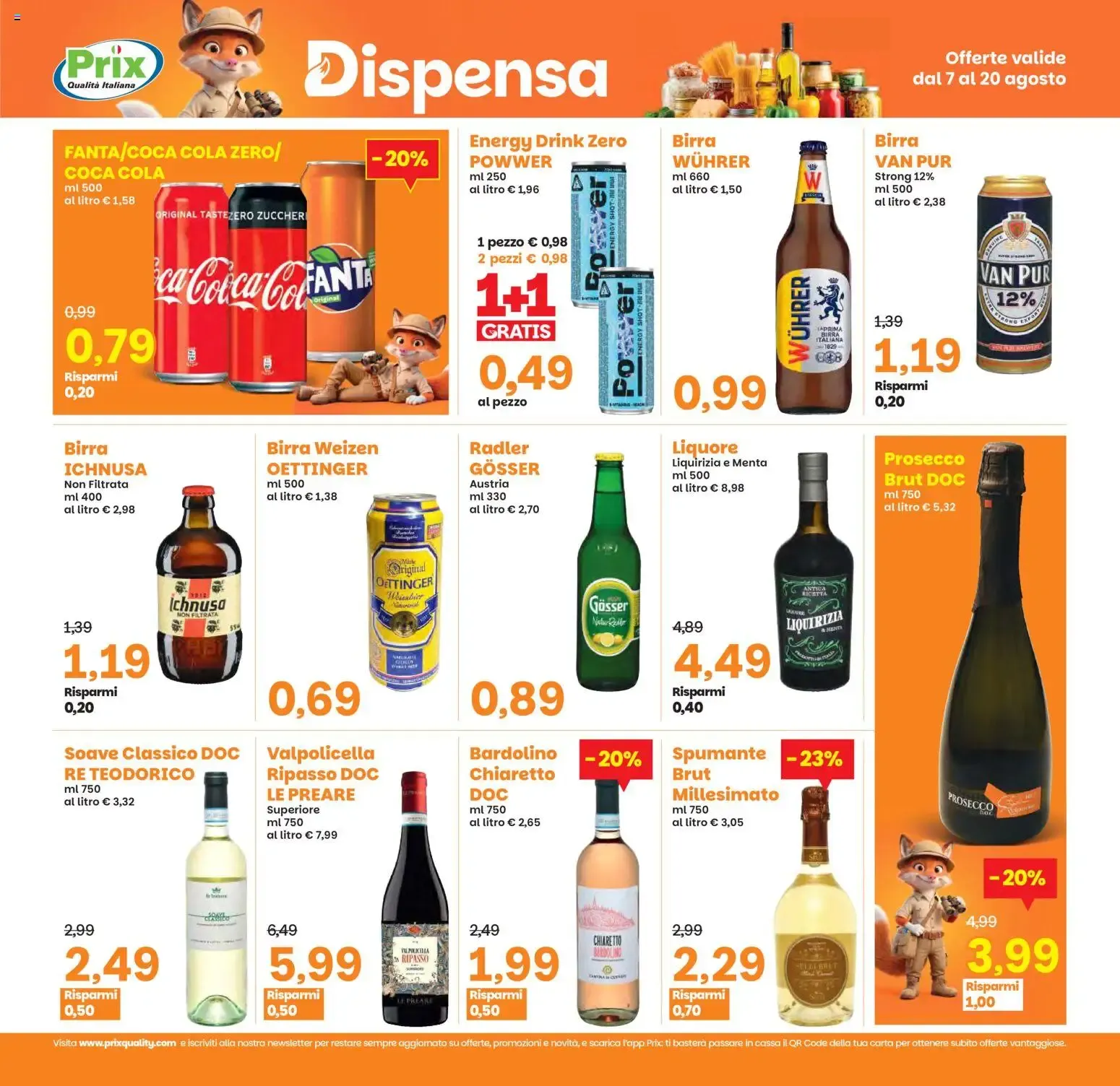 Prix Offertissime da 7 agosto a 25 agosto di 2026 - Pagina del volantino 16