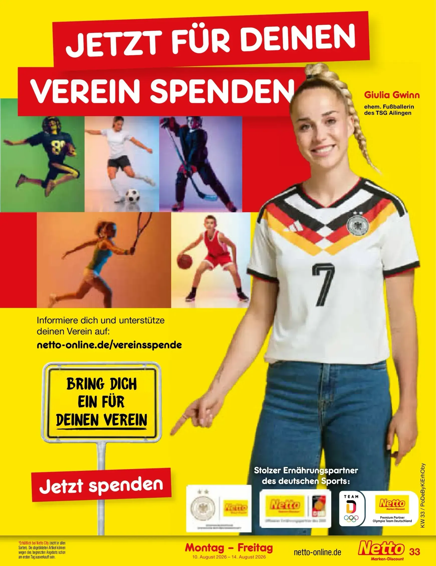 Netto Marken Discount Prospekt nächste Woche – von Montag 10.08.2026 bis Freitag 14.08.2026 von 10. August bis 14. August 2026 - Prospekt seite 48