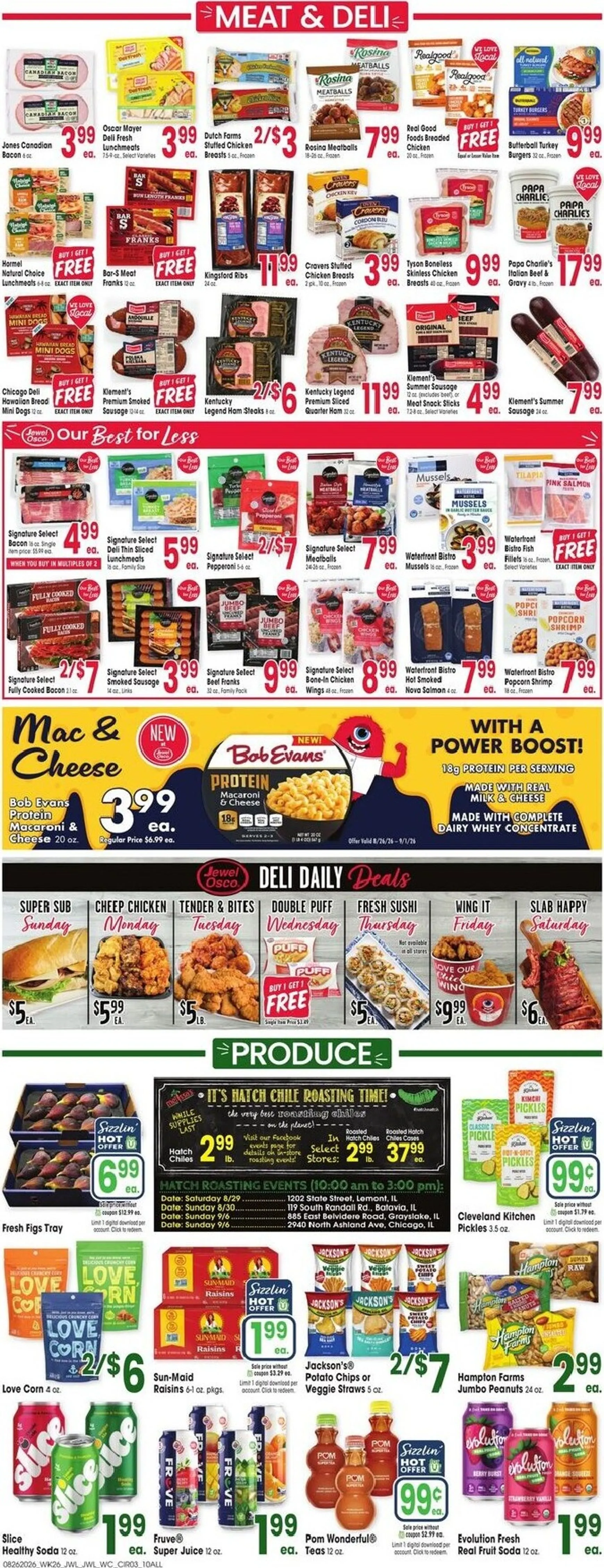 Weekly ad Current Jewel-Osco leaflet valid from Wednesday 08/26/2026 to Tuesday 09/01/2026 from August 26 to September 1 2026 - Page 3