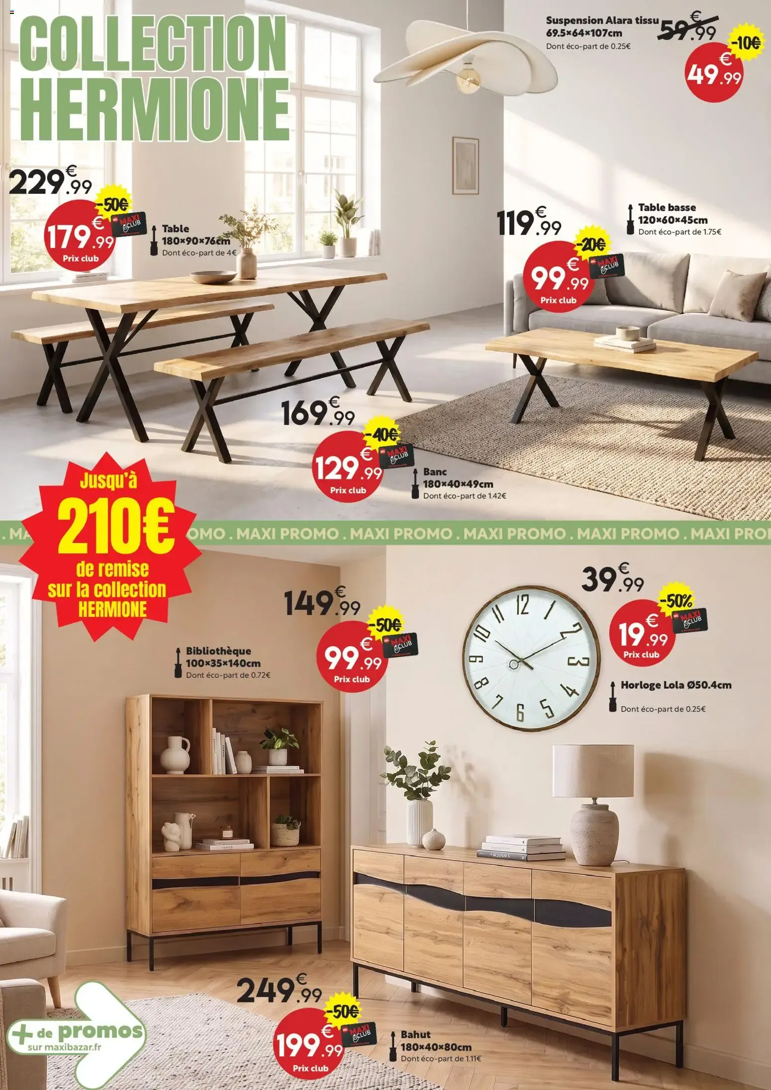 Maxi Bazar - Meublez-vous de bonnes affaires du 31 août au 27 septembre 2026 - Catalogue page 3