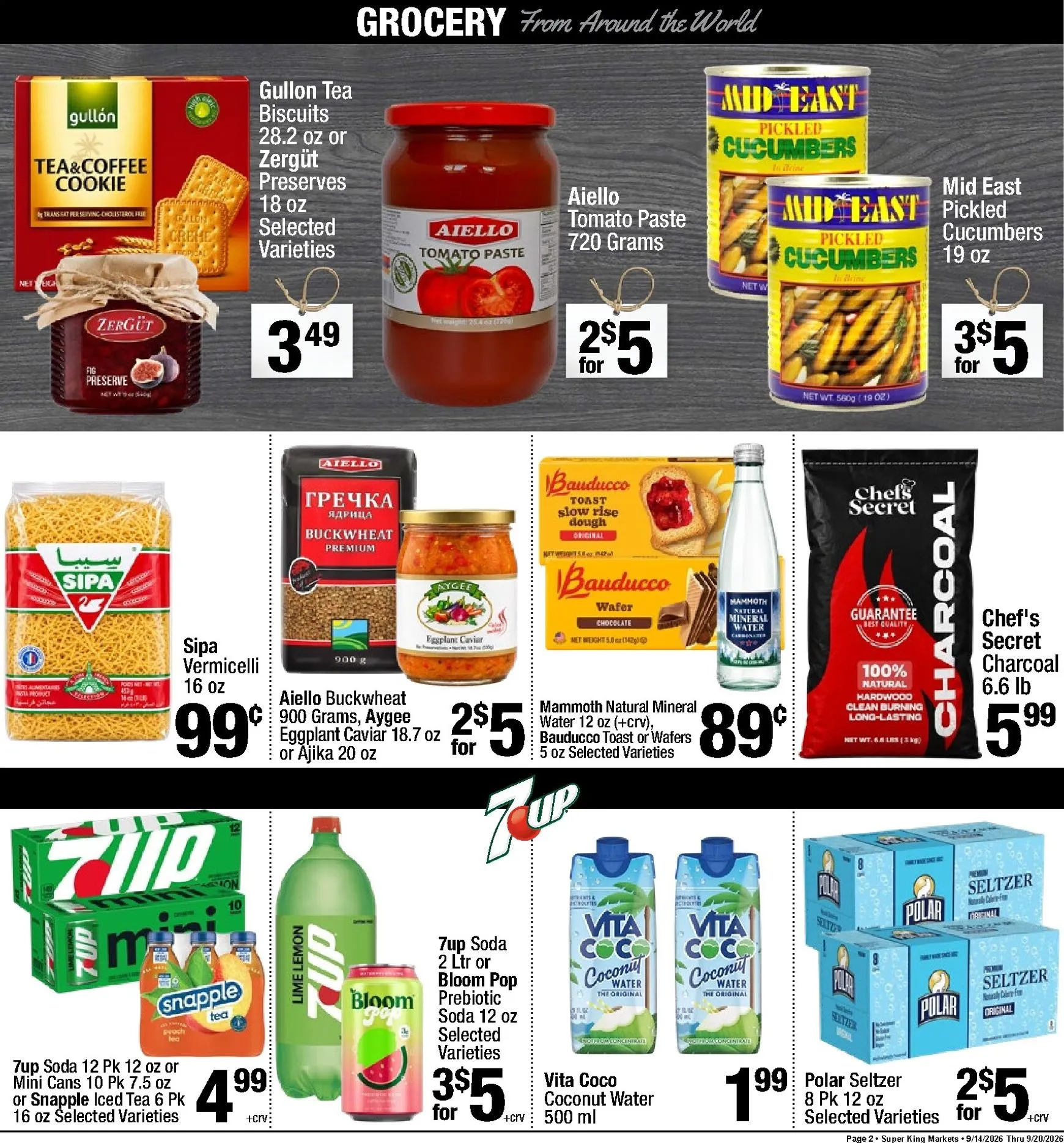 Weekly ad Current Super King leaflet valid from Monday 09/14/2026 to Sunday 09/20/2026 from September 14 to September 20 2026 - Page 2