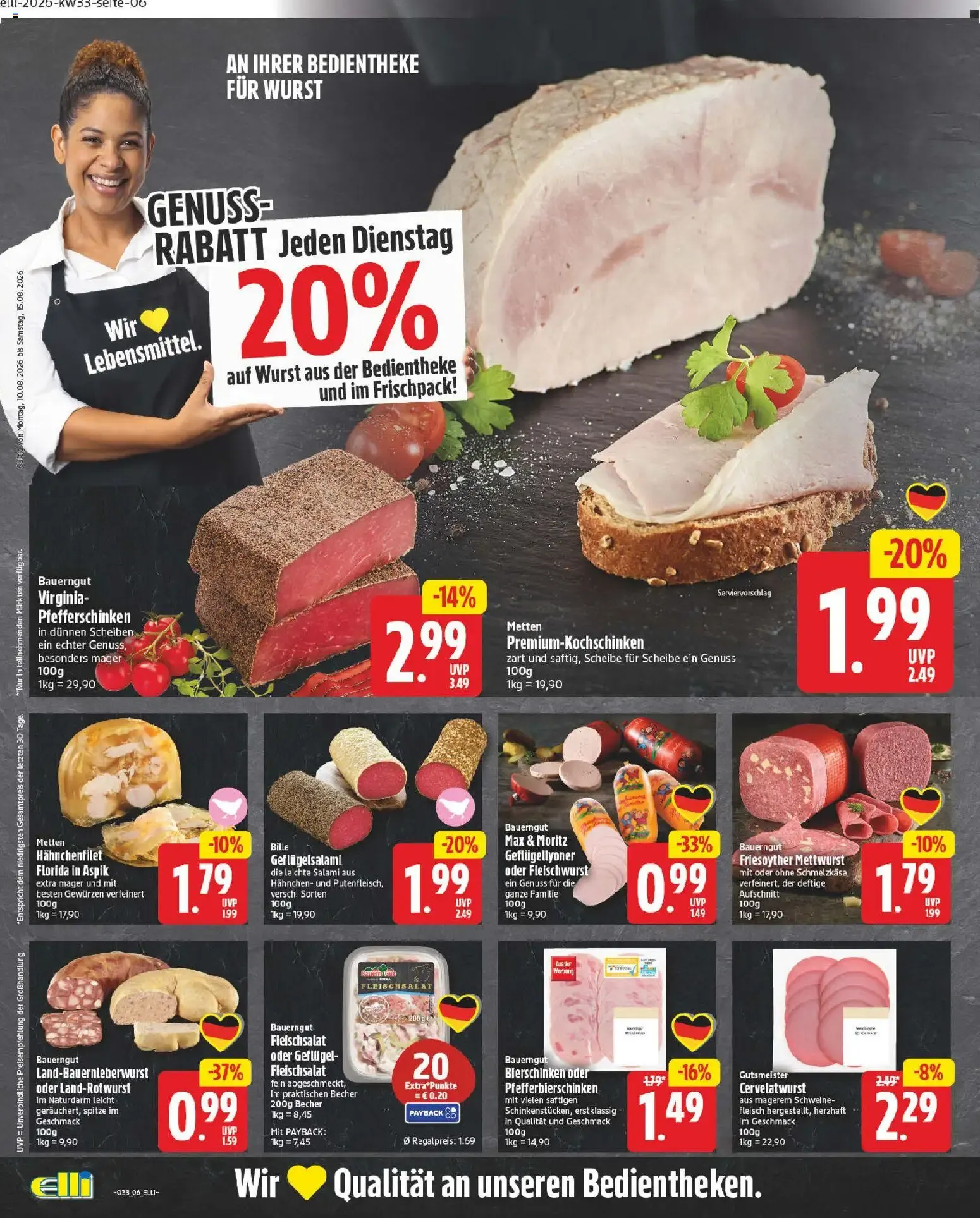 Elli Markt Prospekt vom 10.08.2026 – Angebote online von 10. August bis 15. August 2026 - Prospekt seite 6