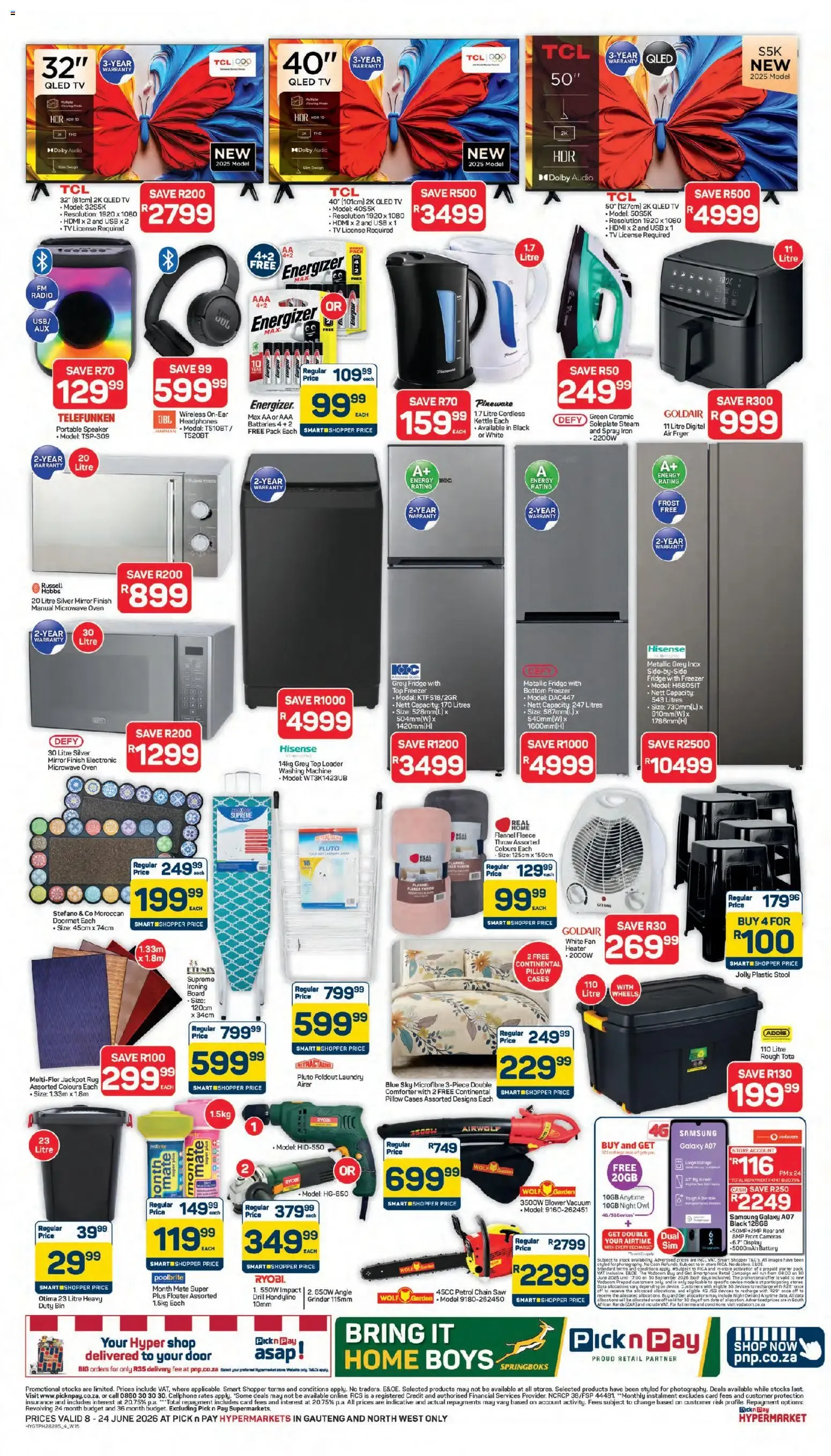 Pick n Pay Inland Provinces - Hypermarket Specials (08/06/2026 - 24/06/2026) Online from 8 June to 24 June 2026 - Catalogue Page 4