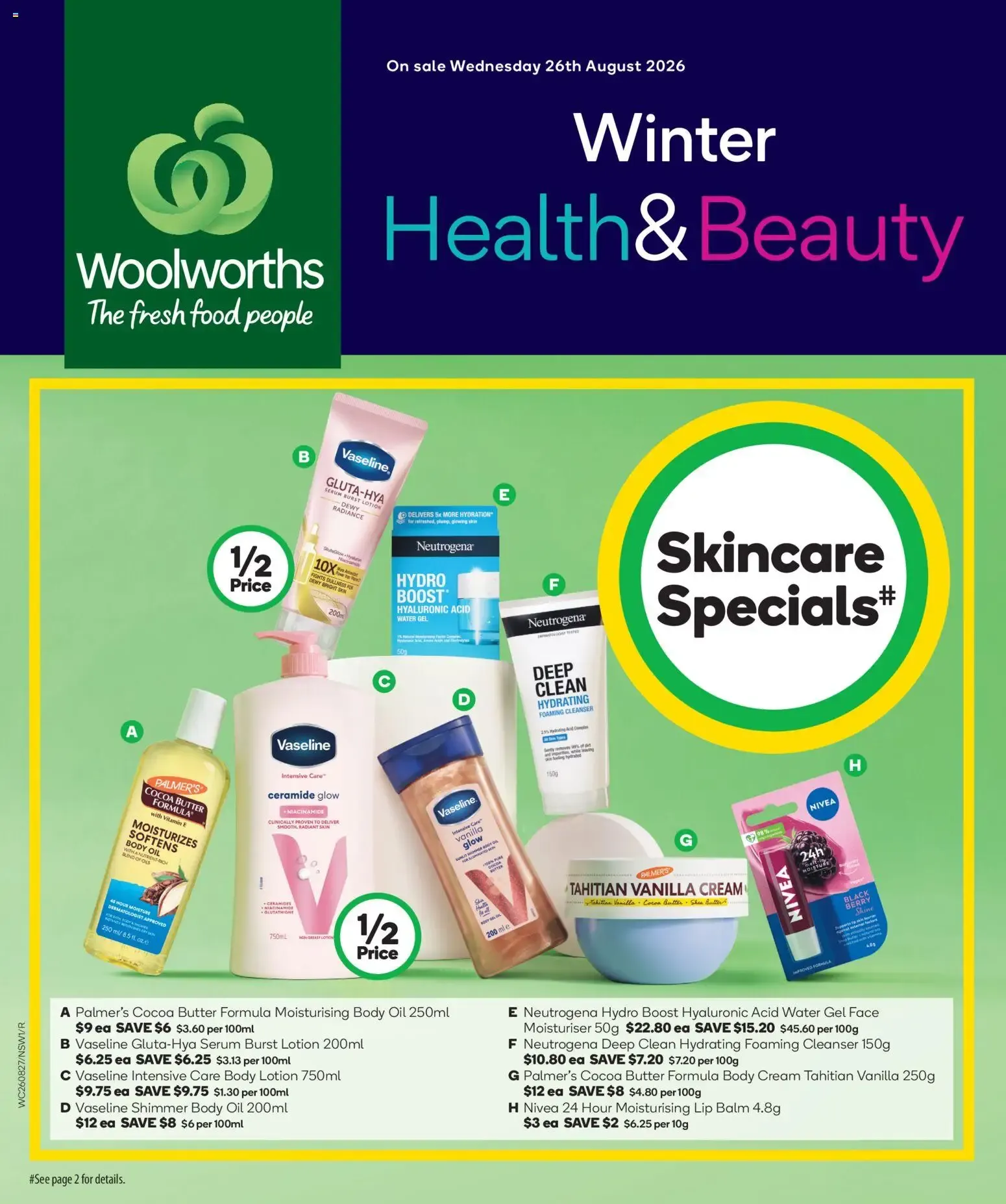Winter Health & Beauty - Catalogue valid from 26 August to 1 September 2026 - page 1