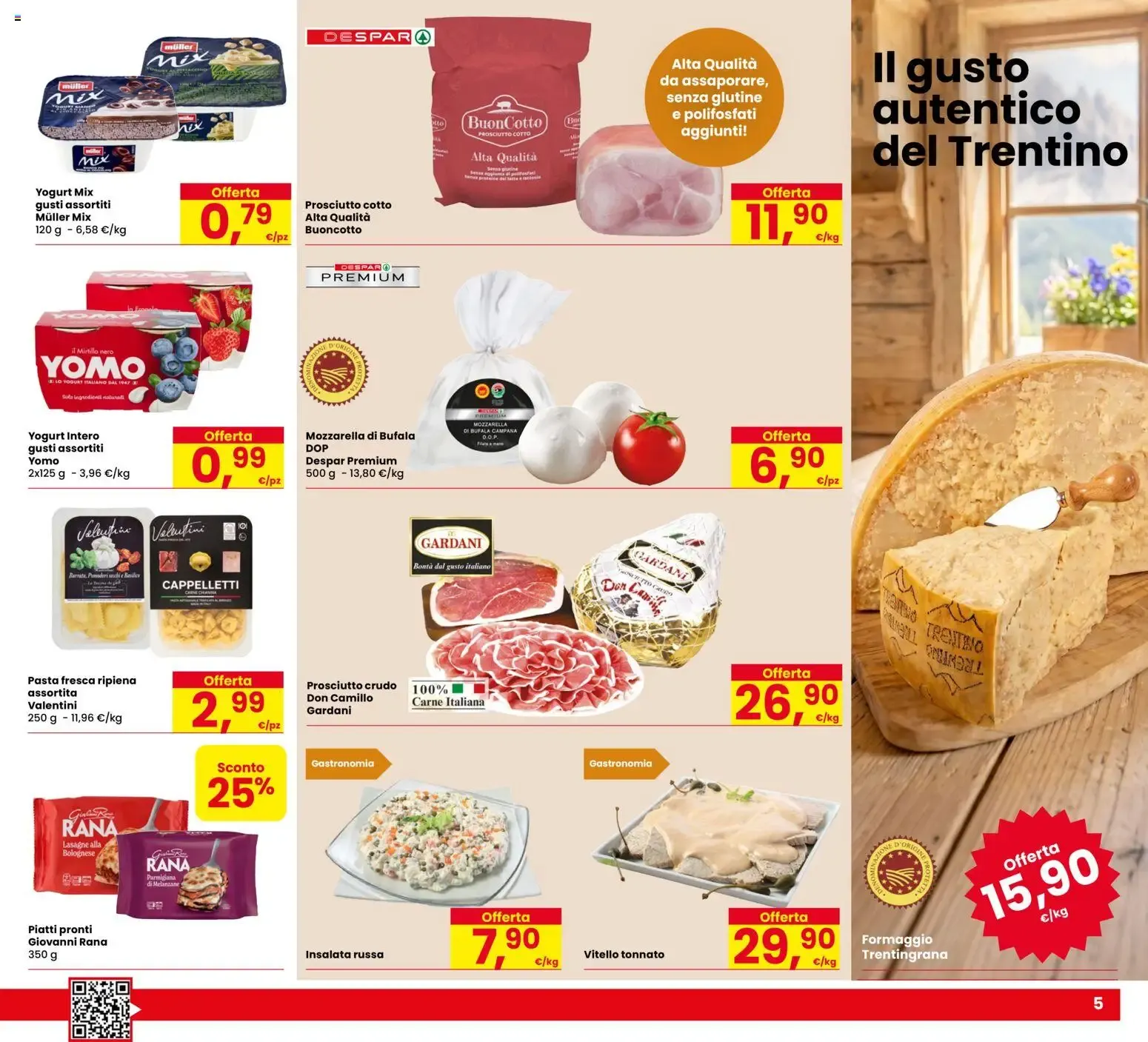Eurospar: Il gusto del risparmio! da 20 agosto a 2 settembre di 2026 - Pagina del volantino 5