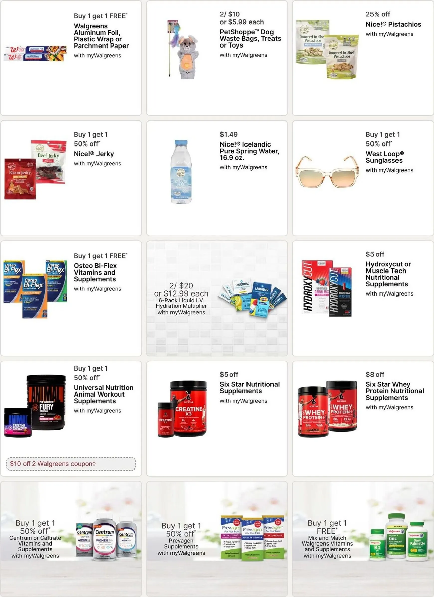 Weekly promotion Walgreens Weekly Ad spanning from August 2 to August 8 2026 - Page 6 for Catalogue 365