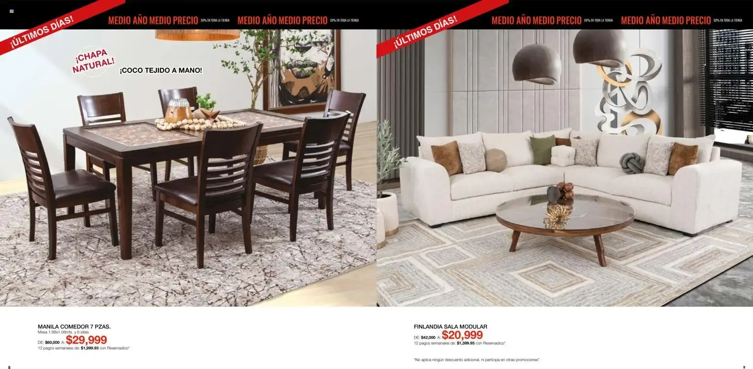 Catálogo de Muebles Dico: Medio Año, Medio Precio 1 de septiembre al 30 de septiembre 2026 - Pagina 5