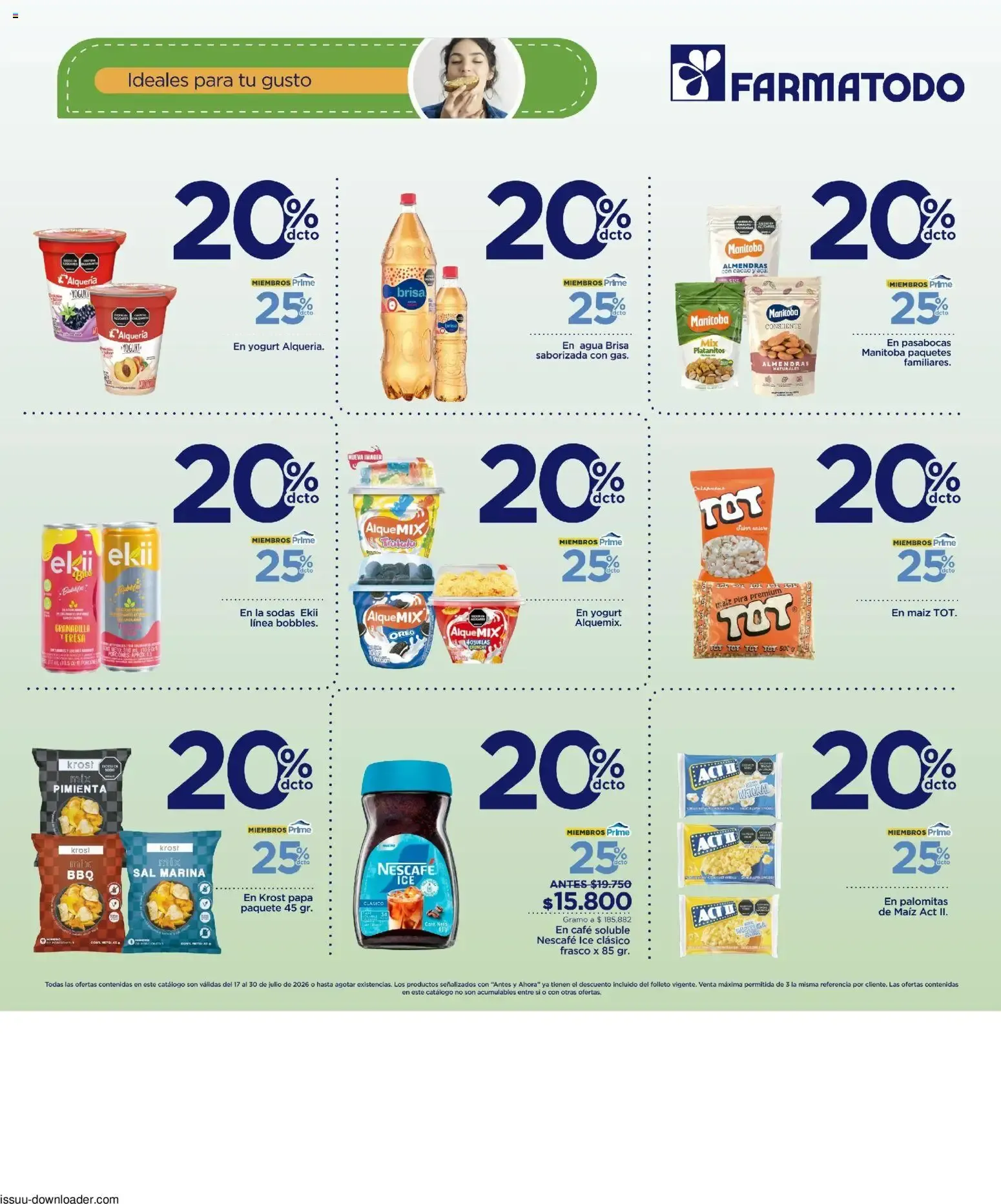 Catalogo de FarmaTodo catálogo desde el 17/07/2026 > Revistas Julio 17 de julio al 30 de julio 2026 - Pag 3