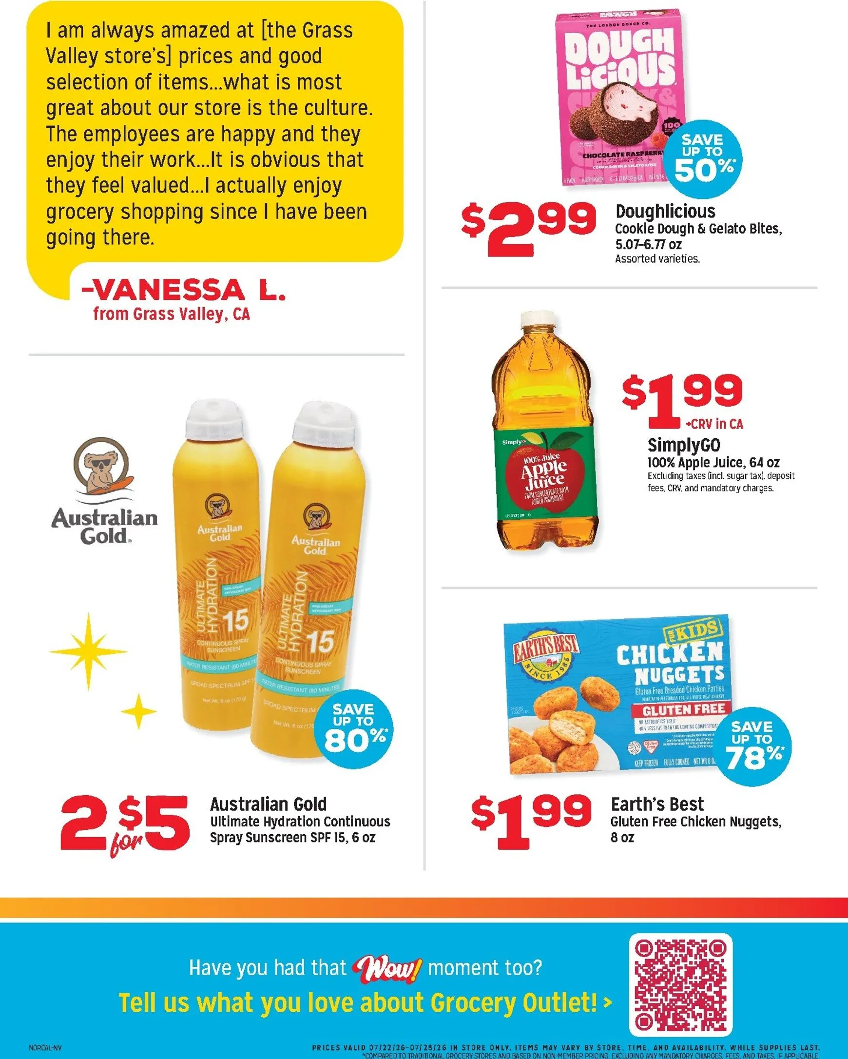 Weekly ad Current Grocery Outlet leaflet valid from Wednesday 07/22/2026 to Tuesday 07/28/2026 from July 22 to July 28 2026 - Page 2