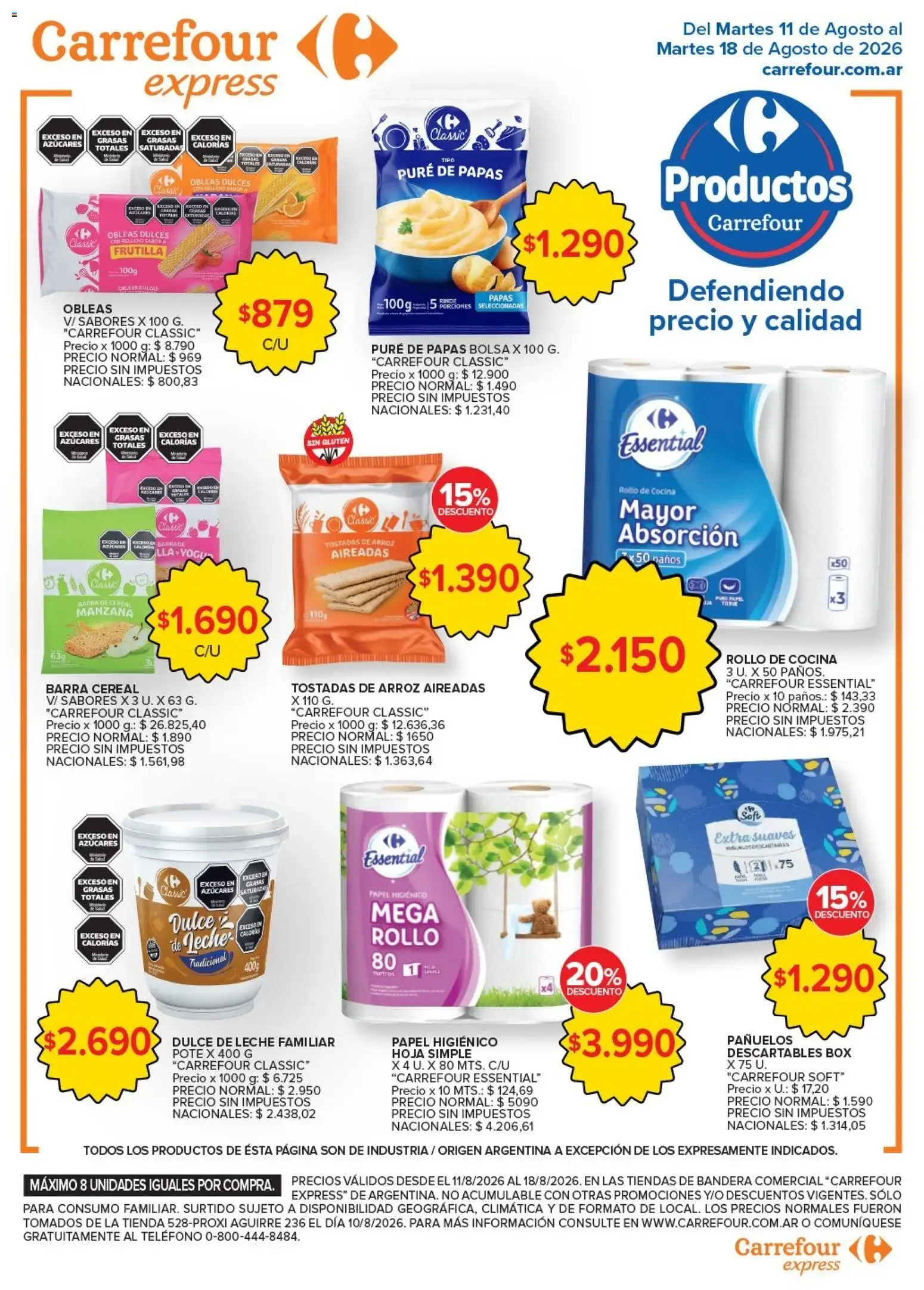 Ofertas de Carrefour Express Ofertas del 11/08/2026 - 18/08/2026 11 de agosto al 18 de agosto 2026 - Página 4 del catálogo