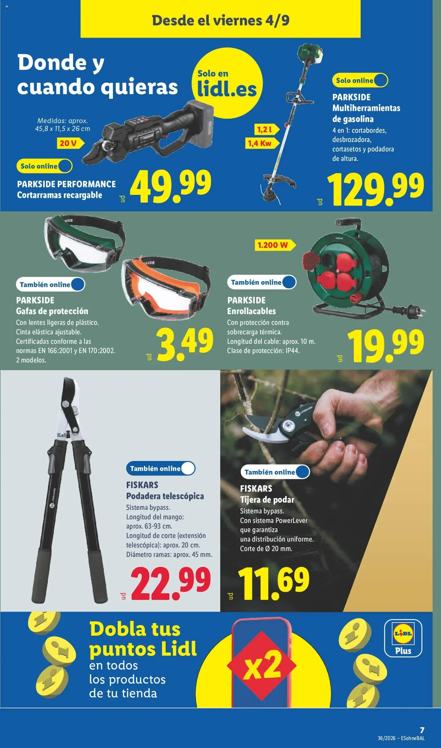 Catálogo de Lidl folleto de bazar del 31/08 | Ofertas 31 de agosto al 6 de septiembre 2026 - Página 11