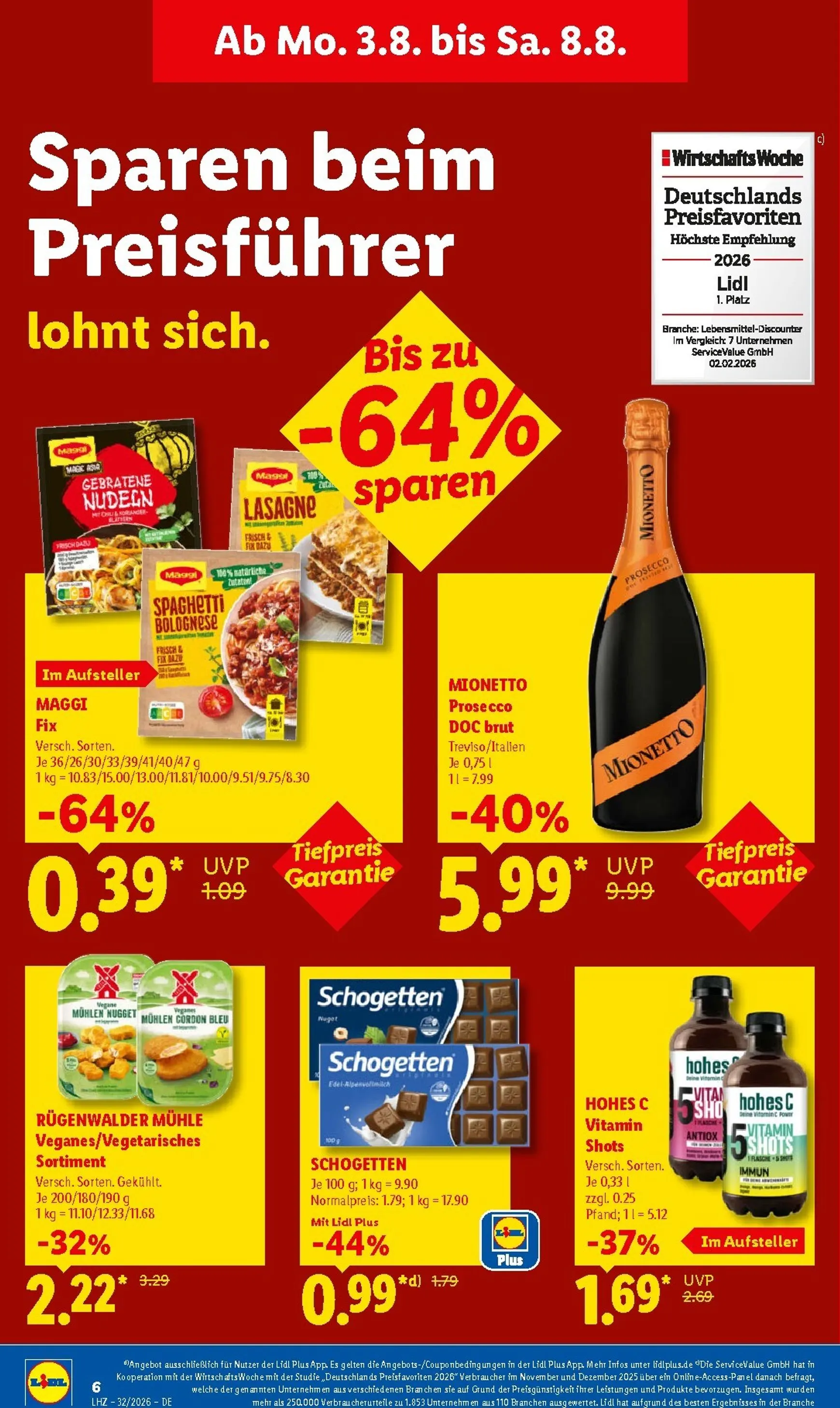 Lidl Prospekt – von Montag 03.08.2026 bis Samstag 08.08.2026 von 3. August bis 8. August 2026 - Prospekt seite 15