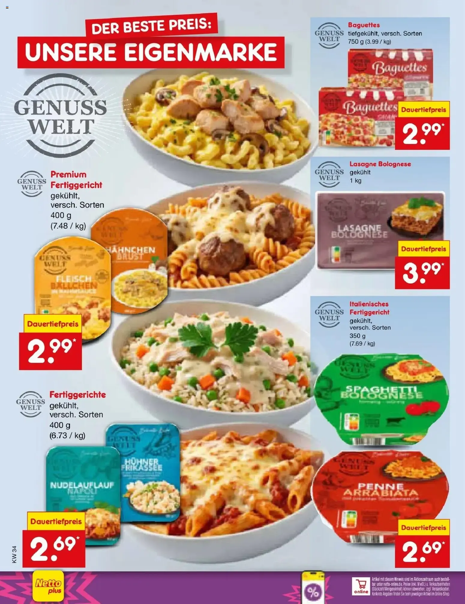 Netto Marken-Discount Prospekt Kremmen (ab 17.08.2026) » Angebote von 17. August bis 22. August 2026 - Prospekt seite 58