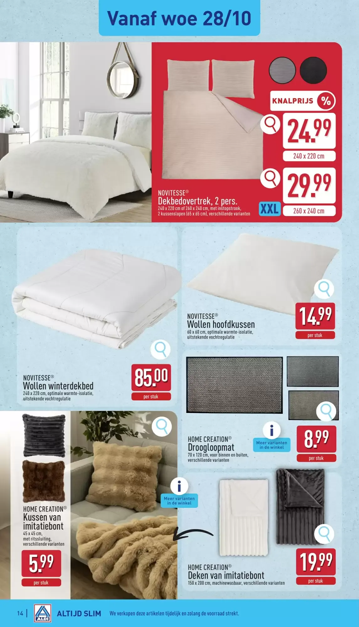 ALDI Folder 26/10 - 31/10 van 26 oktober tot 31 oktober 2026 - folder pagina 14