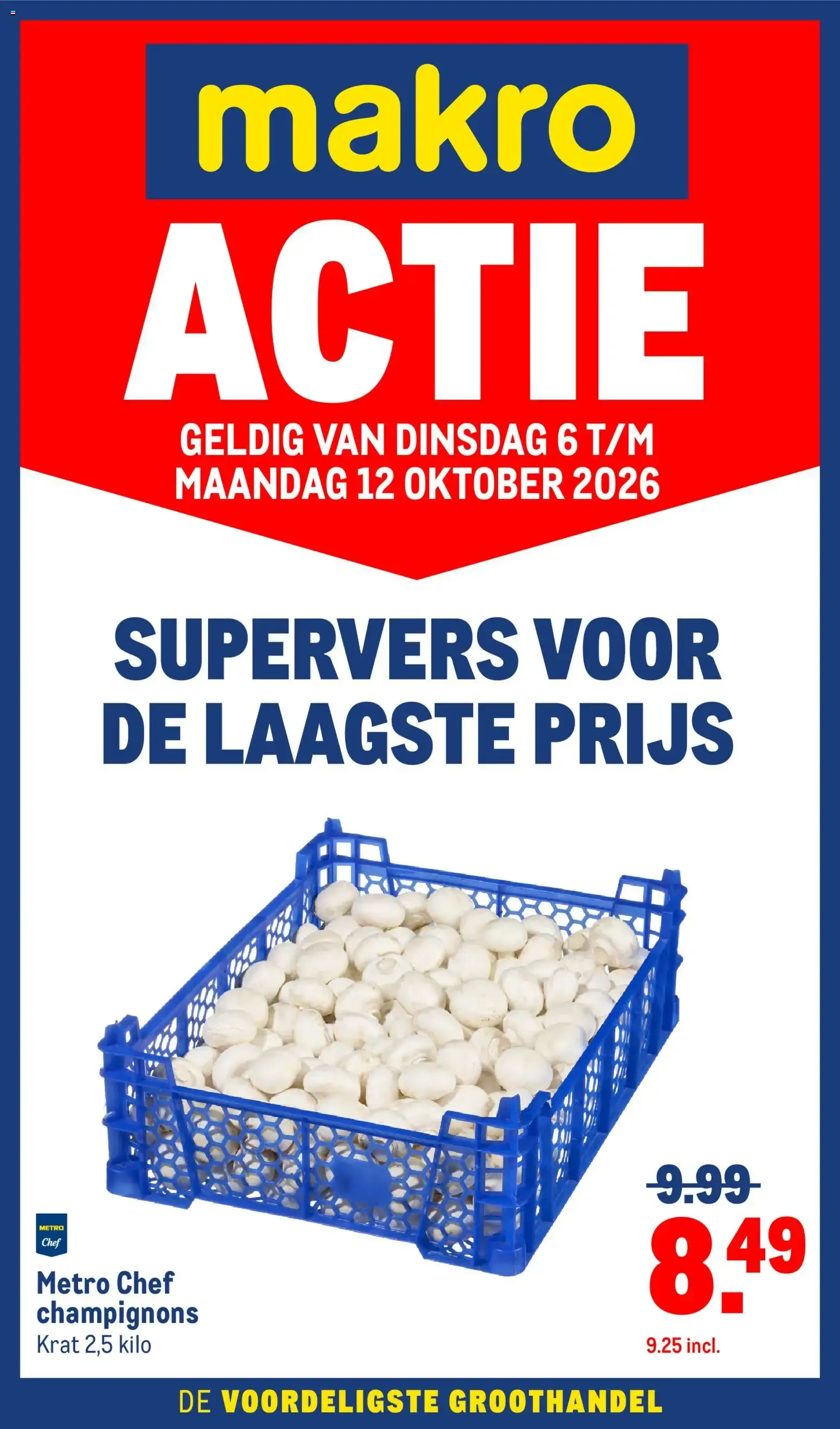 Makro Actie van 6 oktober tot 12 oktober 2026 - Folder pagina 1