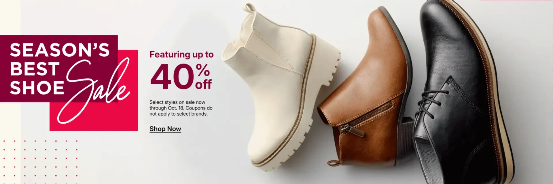 SEASON'S BEST SHOE Sale