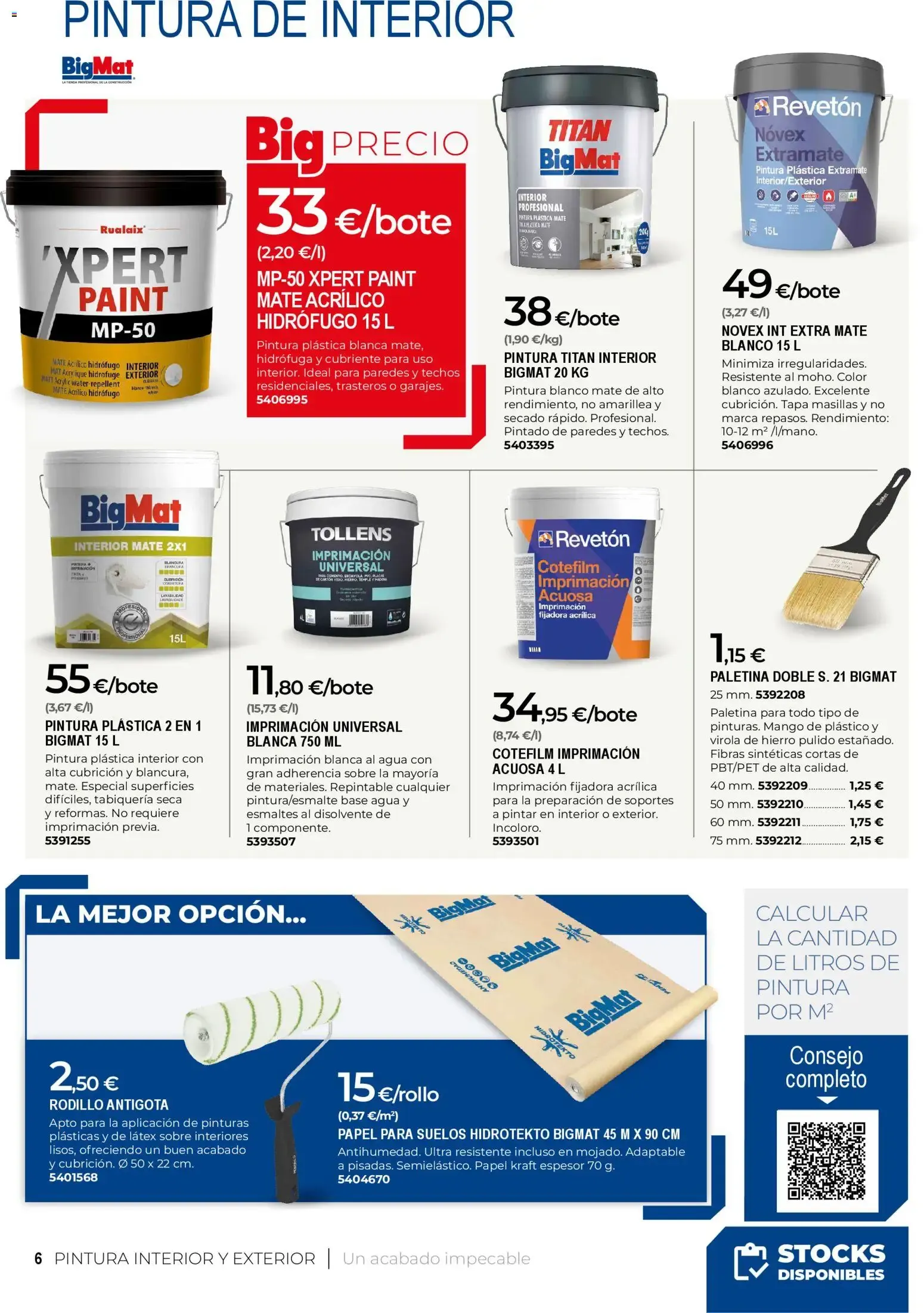 Catálogo de BigMat - Pintura 2026 20/04/2026 - 15/06/2026 20 de abril al 15 de junio 2026 - Página 6