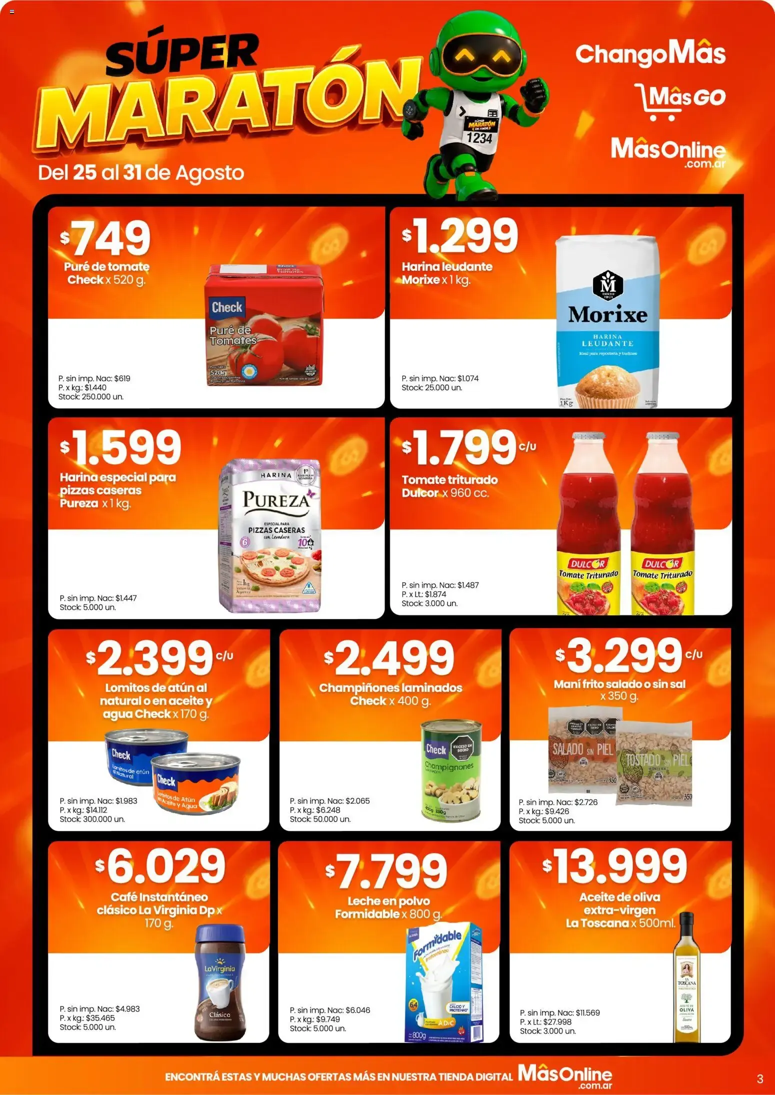Ofertas de Changomas ofertas || del 25/08/2026 - 31/08/2026 || Catálogo 25 de agosto al 31 de agosto 2026 - Página 3 del catálogo