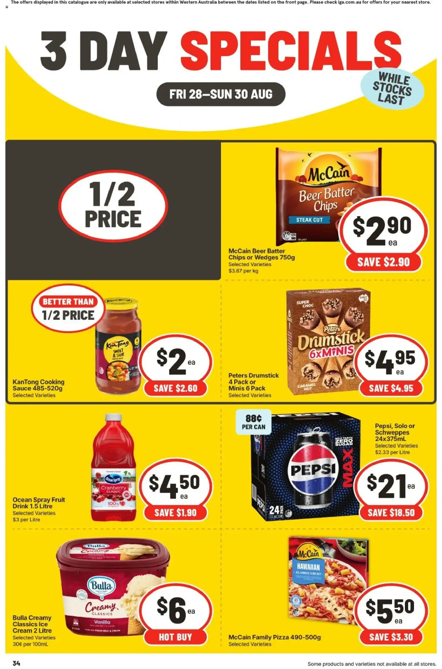 3 DAY SPECIALS - Catalogue valid from 28 August to 30 August 2026 - page 2