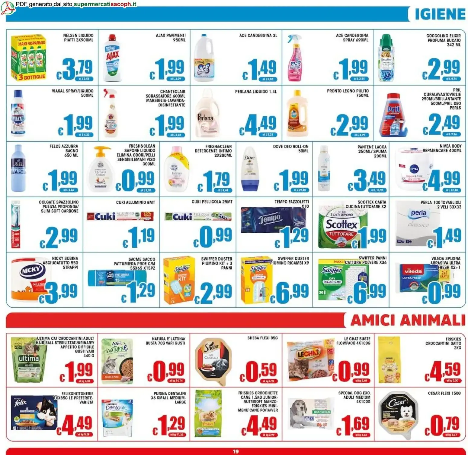 Sacoph volantino dal 02/10/2026 - online Offerte da 2 ottobre a 13 ottobre di 2026 - Pagina del volantino 19