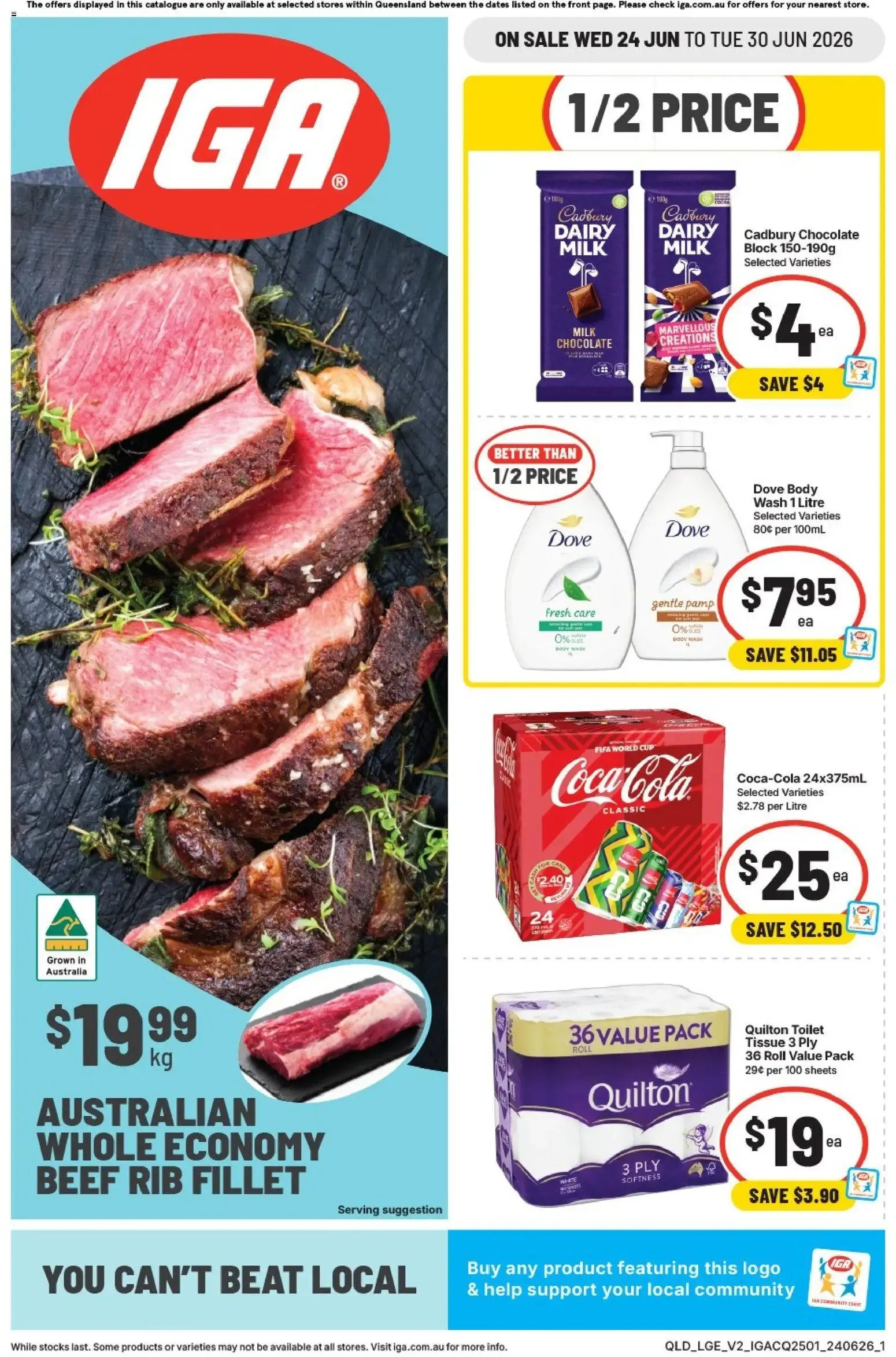 IGA catalogue valid from 24/06/2026 > Online Australia - Catalogue valid from 24 June to 30 June 2026 - page 1