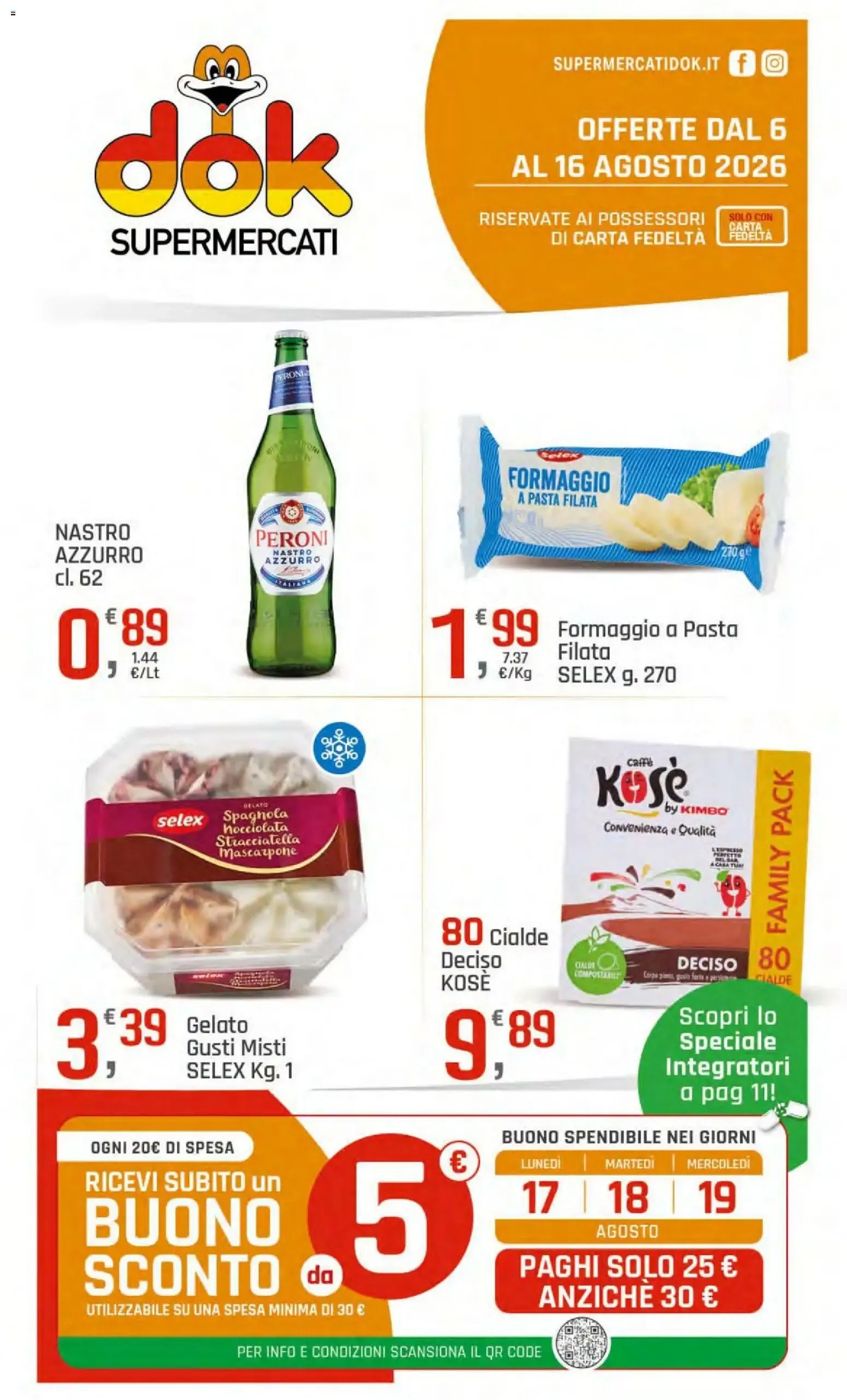 Nuovo DOK volantino Apice, Pietrelcina, Paduli dal 06/08/2026 > offerte anteprima 🛍️ da 6 agosto a 16 agosto di 2026 - Pagina del volantino 1