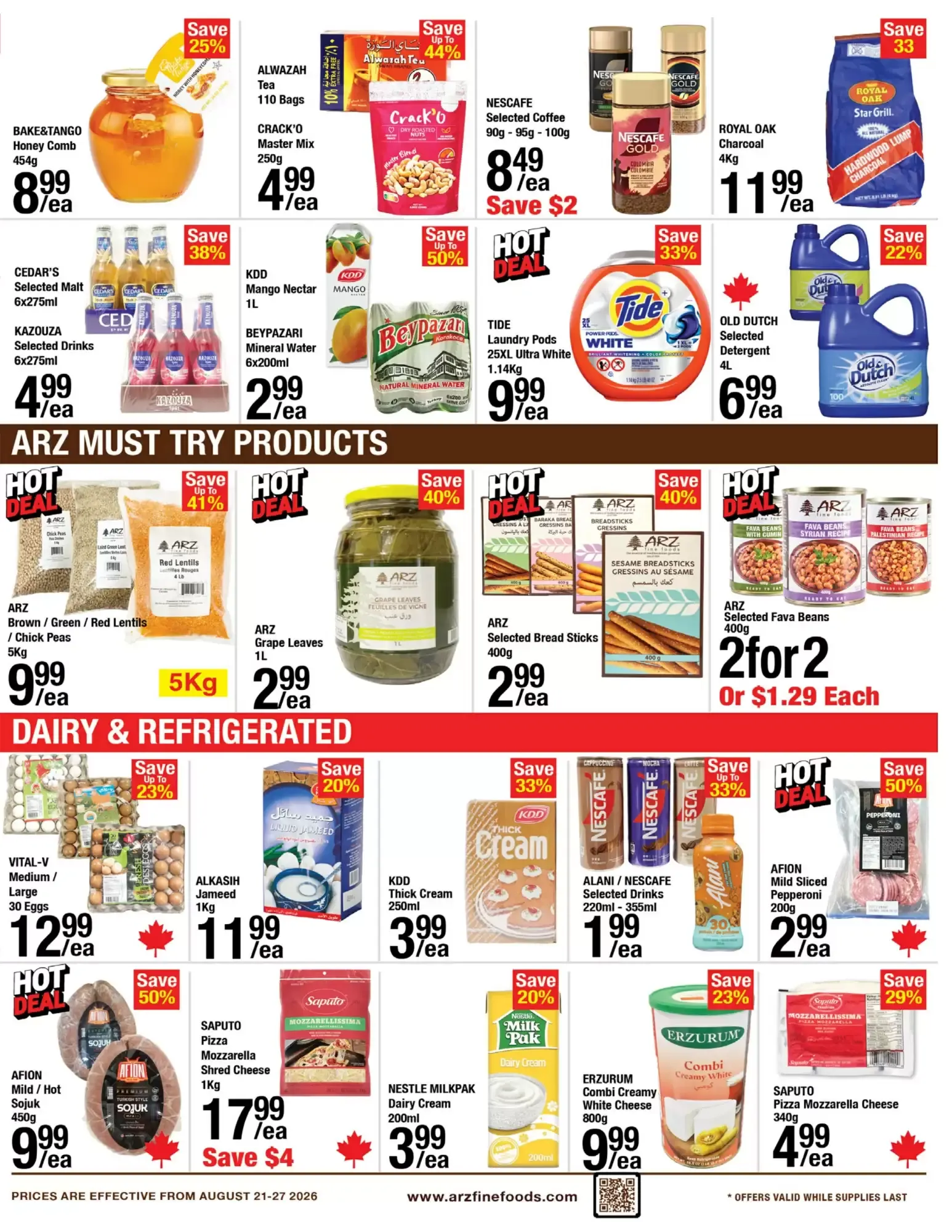 Arz Fine Foods flyer week 34 from August 21 to August 27 2026 - flyer page 5
