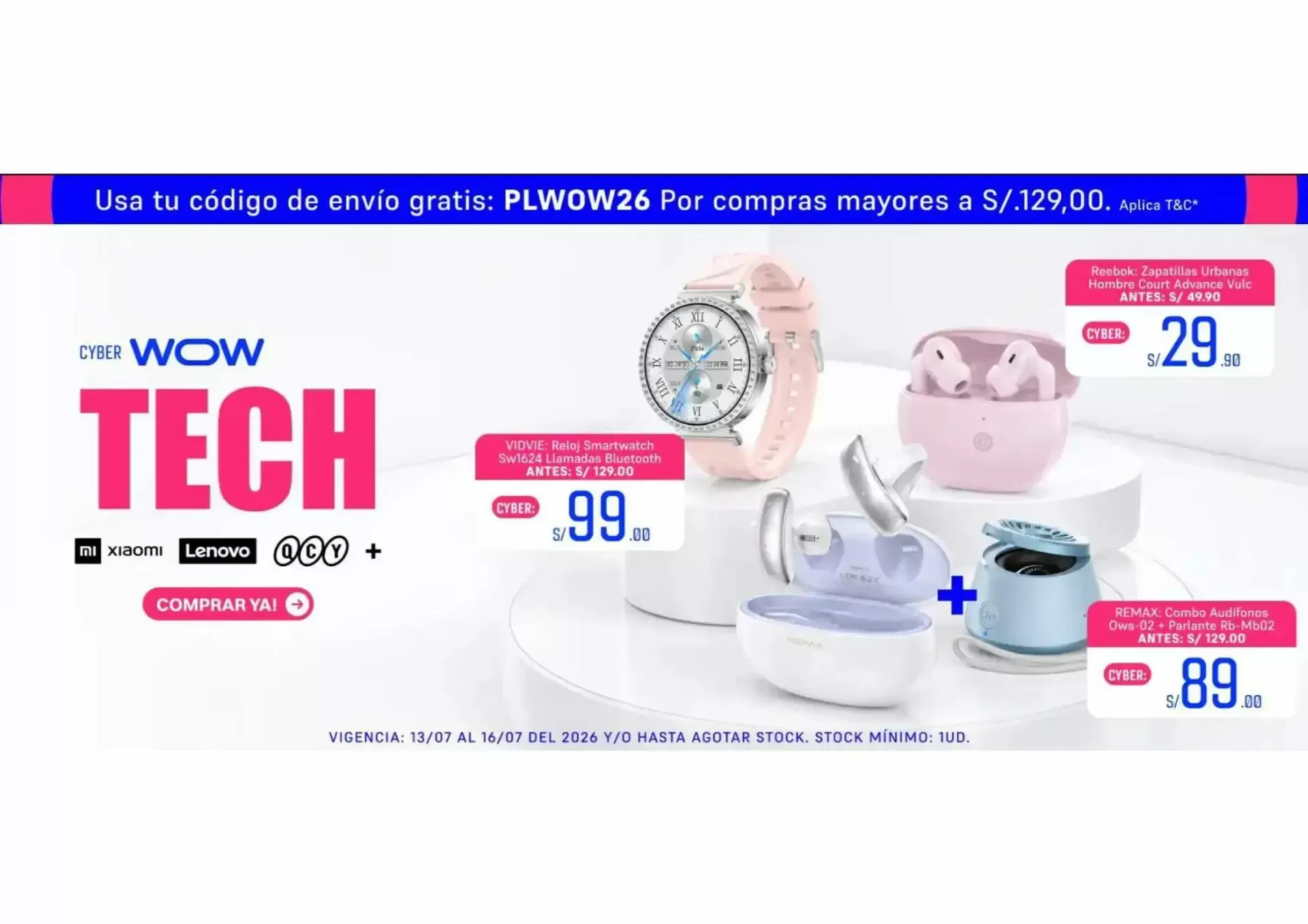 Catalogo de Cyber Wow Tech 13 de julio al 16 de julio 2026 - Pag 1