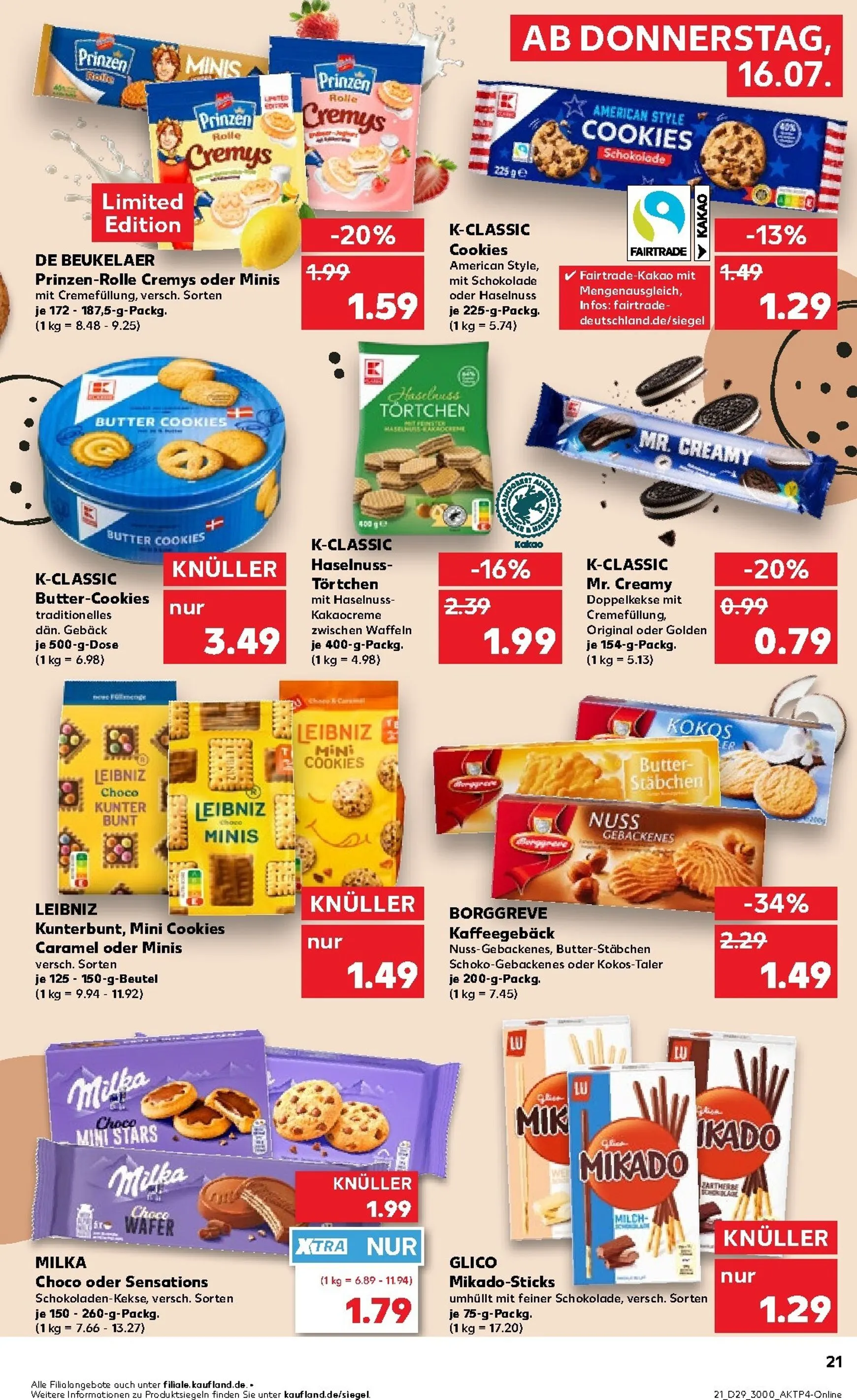 Kaufland Prospekt nächste Woche – von Donnerstag 16.07.2026 bis Mittwoch 22.07.2026 von 16. Juli bis 22. Juli 2026 - Prospekt seite 22