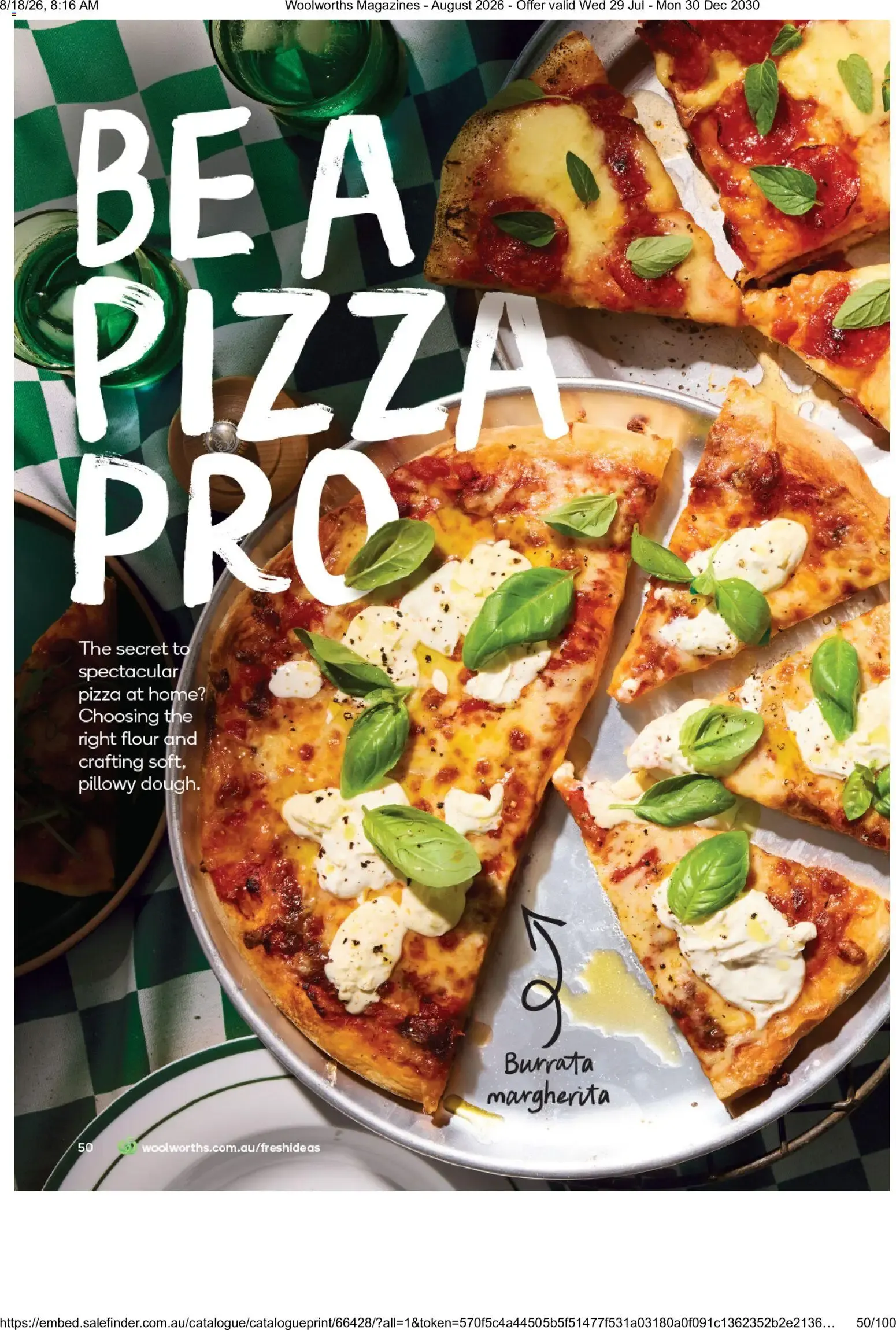 Woolworths Fresh Ideas - August 2026 - Catalogue valid from 29 July to 30 December 2030 - page 50