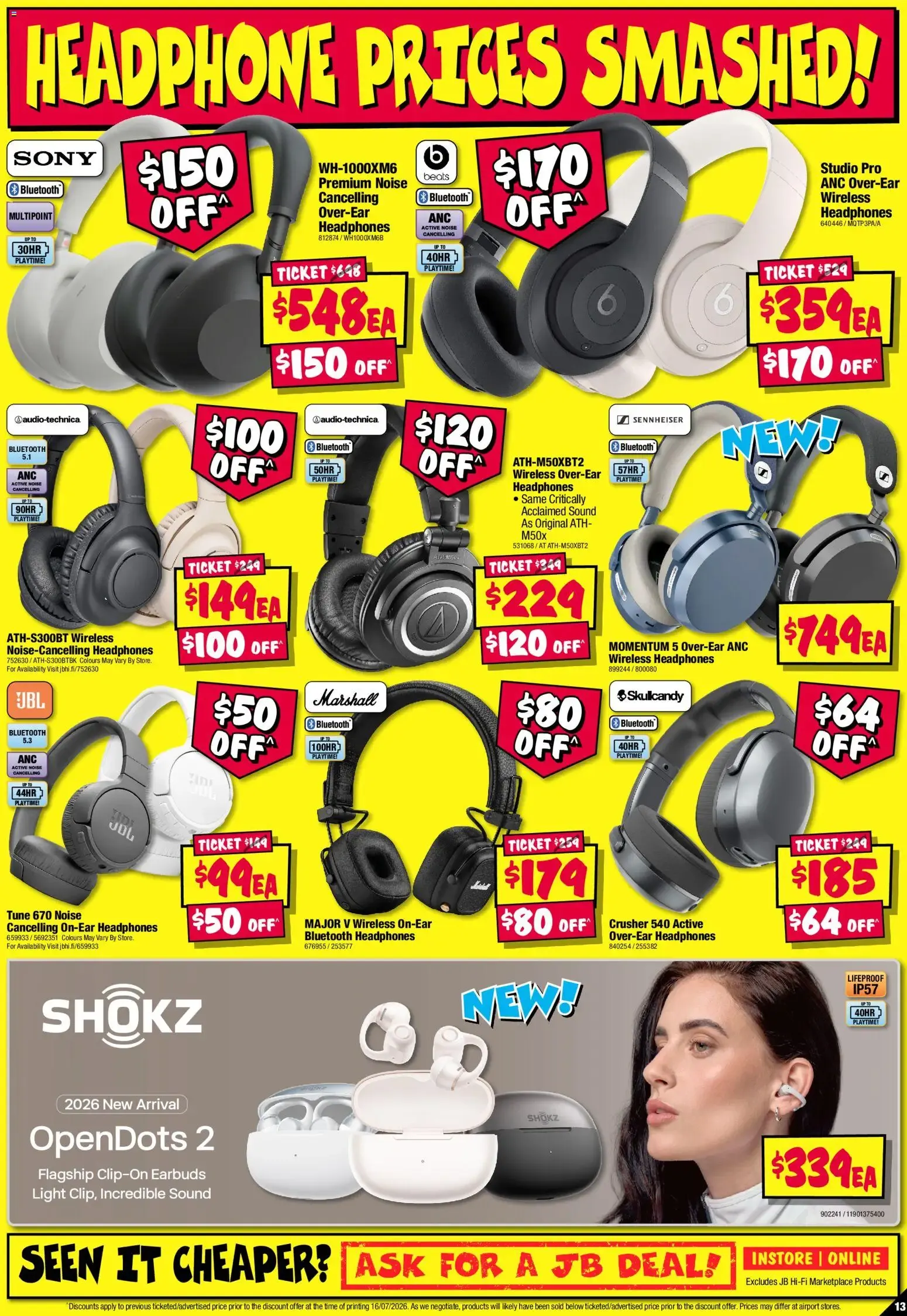 JB Hi-Fi Always Cheap Prices - Catalogue valid from 30 July to 12 August 2026 - page 13