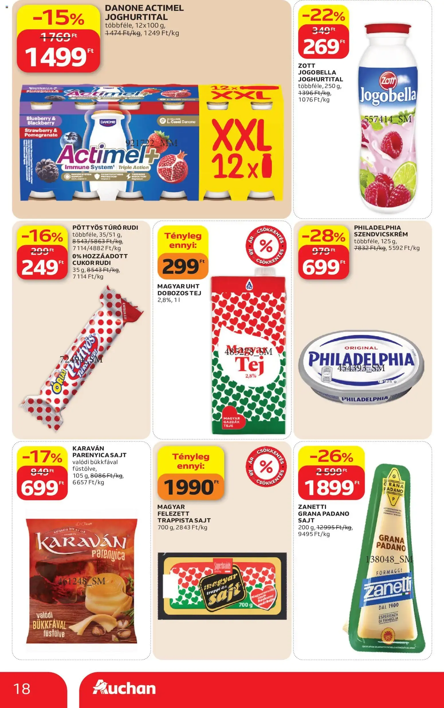 Katalógus Auchan akciós újság - 2026.09.24. -tól/töl > akció, lapozható szórólap 🛍️ szeptember 24.-tól szeptember 30.-ig 2026. - Oldal 18