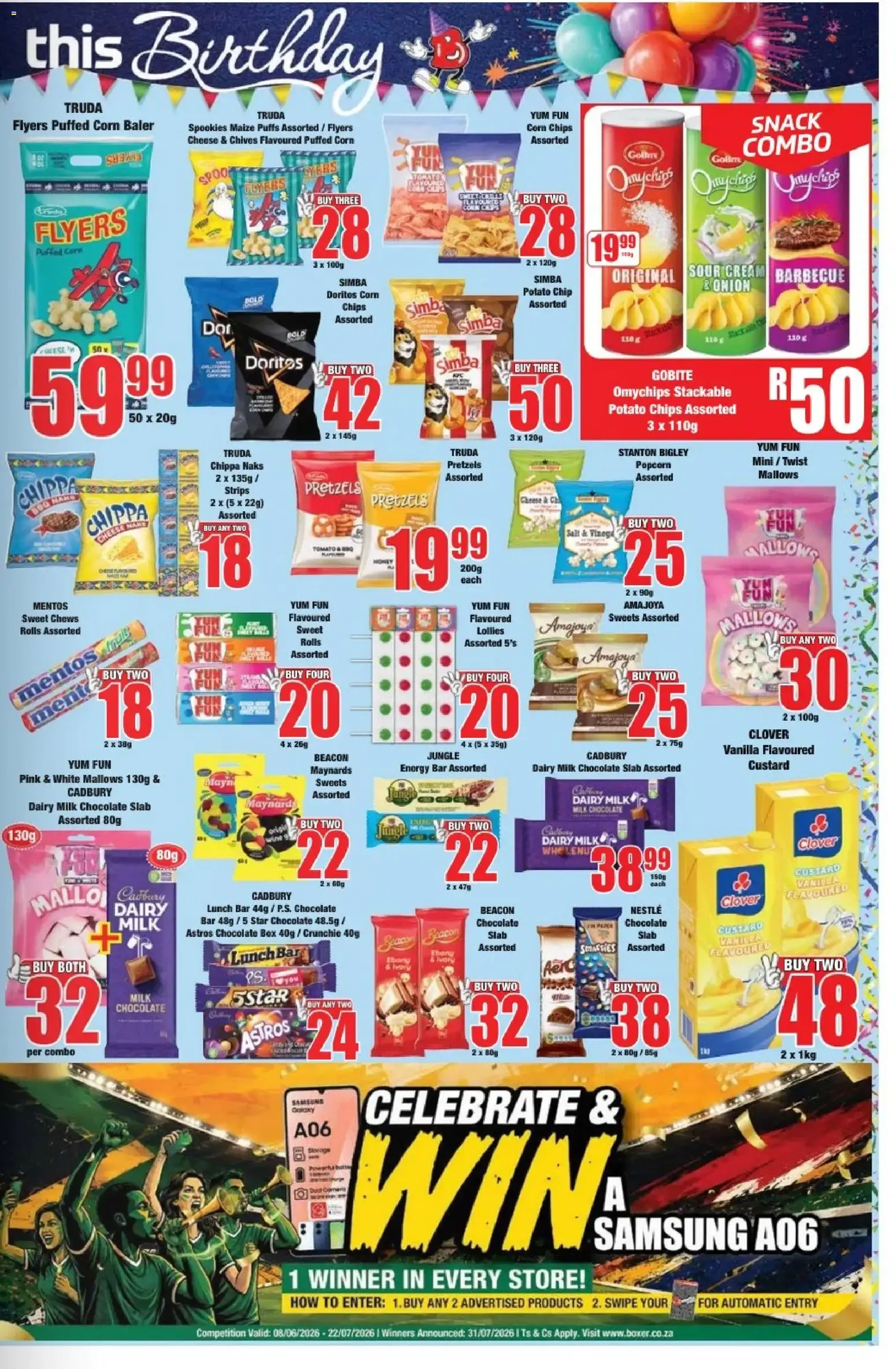 Boxer: Swipe & Get More This Birthday Specials from 22 June to 8 July 2026 - Catalogue Page 7