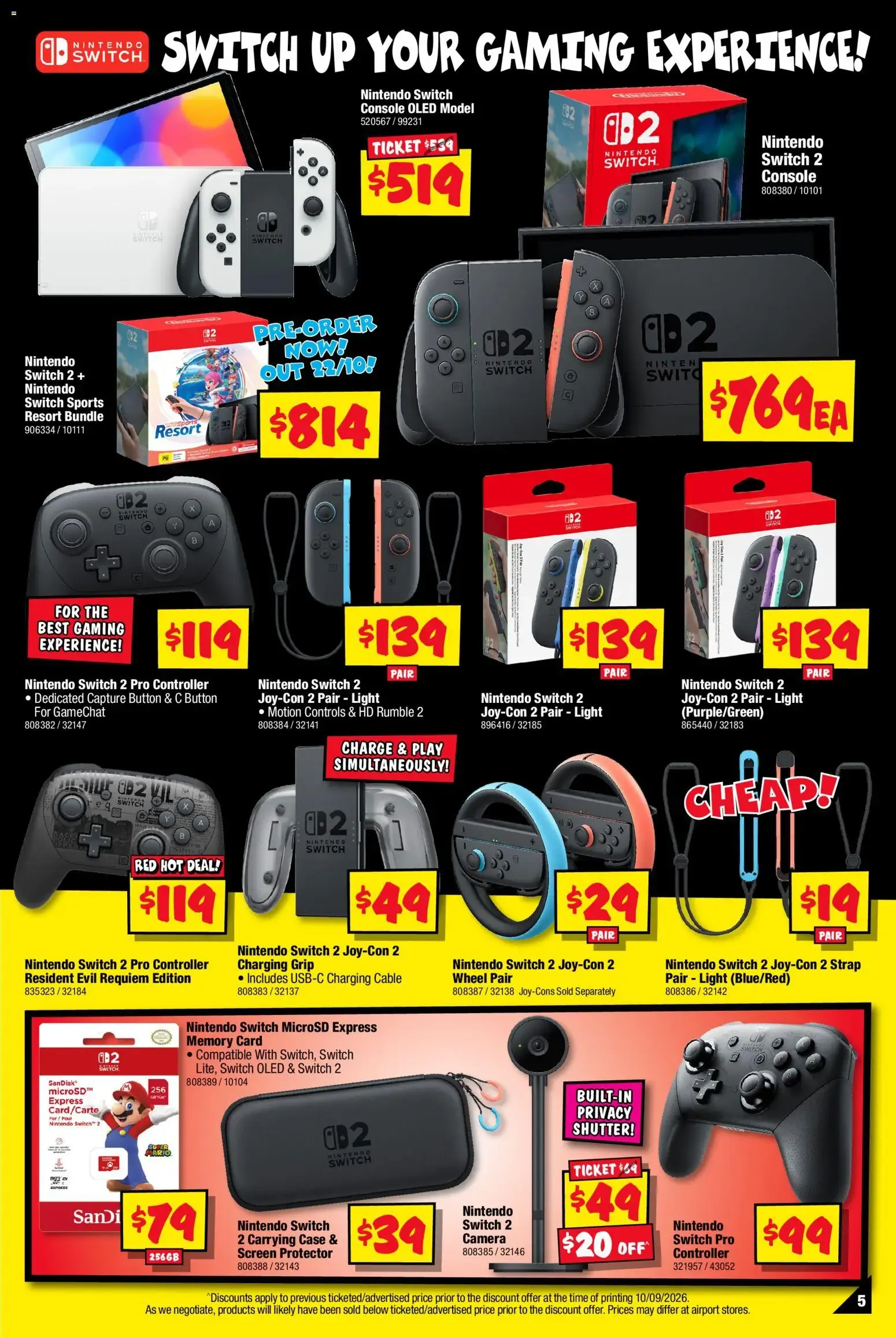 JB Hi-Fi catalogue Mega Gaming Sale - 24/09/2026 > weekly / monthly specials - Catalogue valid from 24 September to 11 October 2026 - page 5