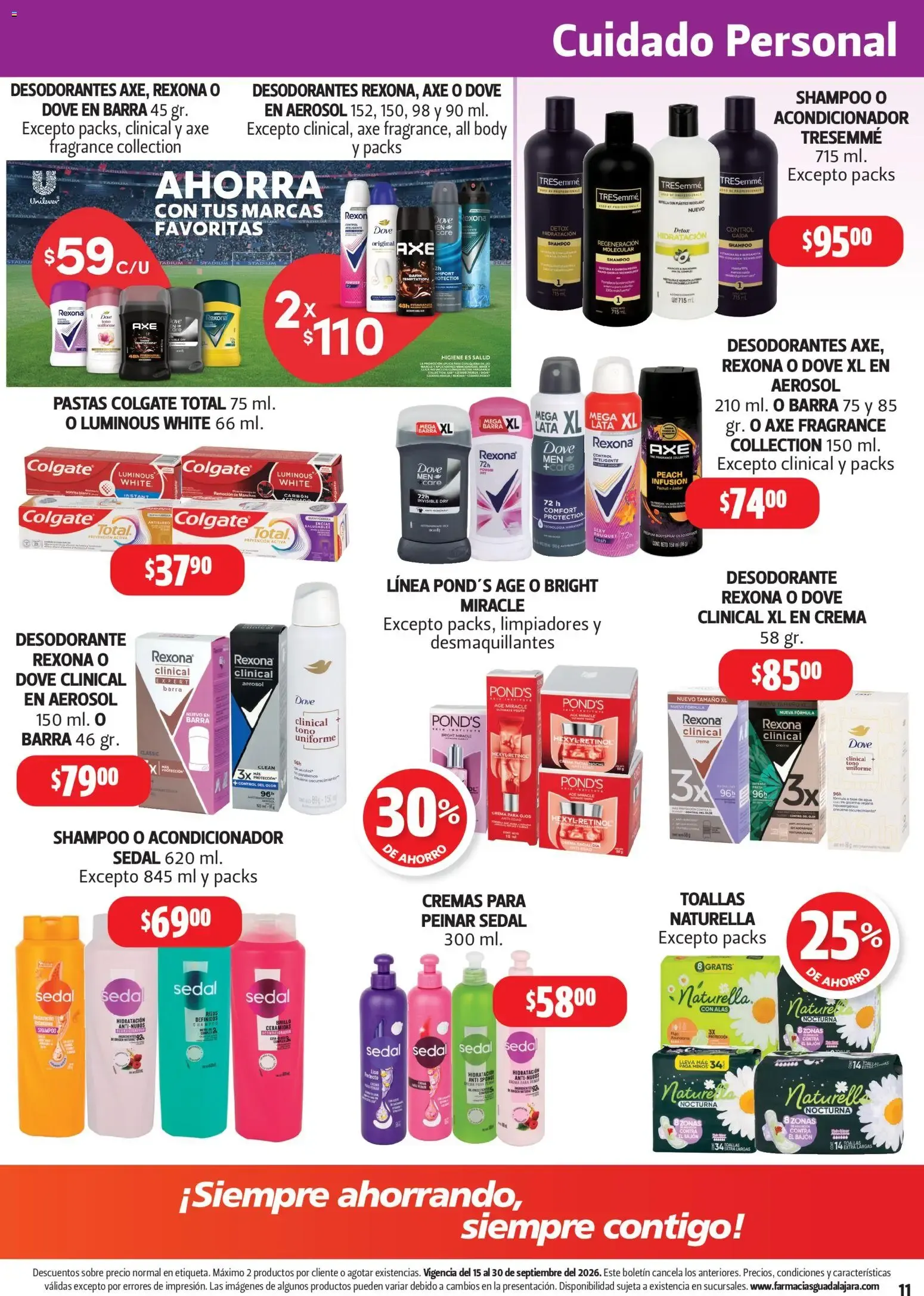Catálogo de Farmacia Guadalajara catálogo (15/09/2026 - 30/09/2026) - catálogo en línea 15 de septiembre al 30 de septiembre 2026 - Pagina 11