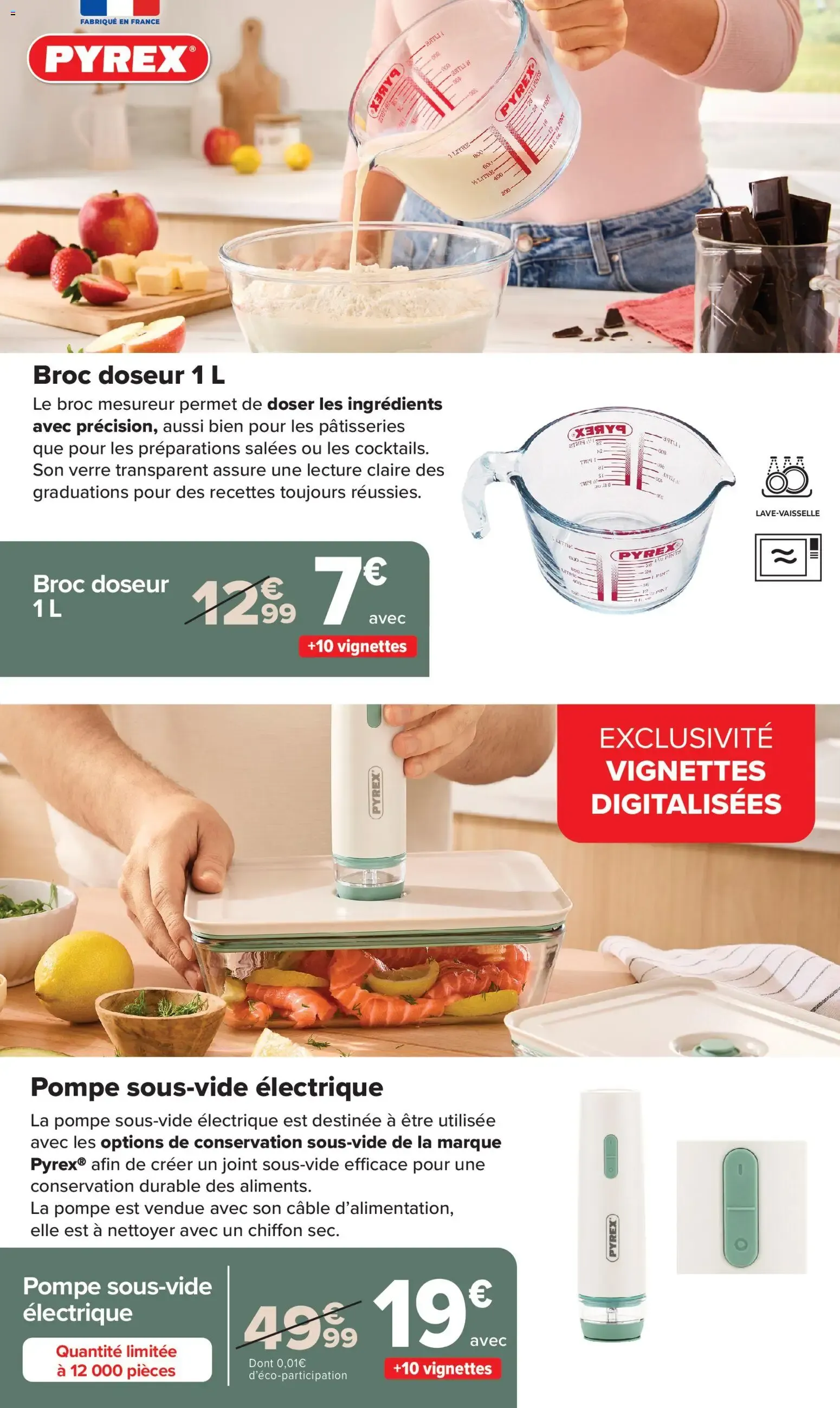 Carrefour Market Vignette pyrex à partir du 01/07/2026 - promo en ligne du 1 juillet au 6 septembre 2026 - Catalogue page 9