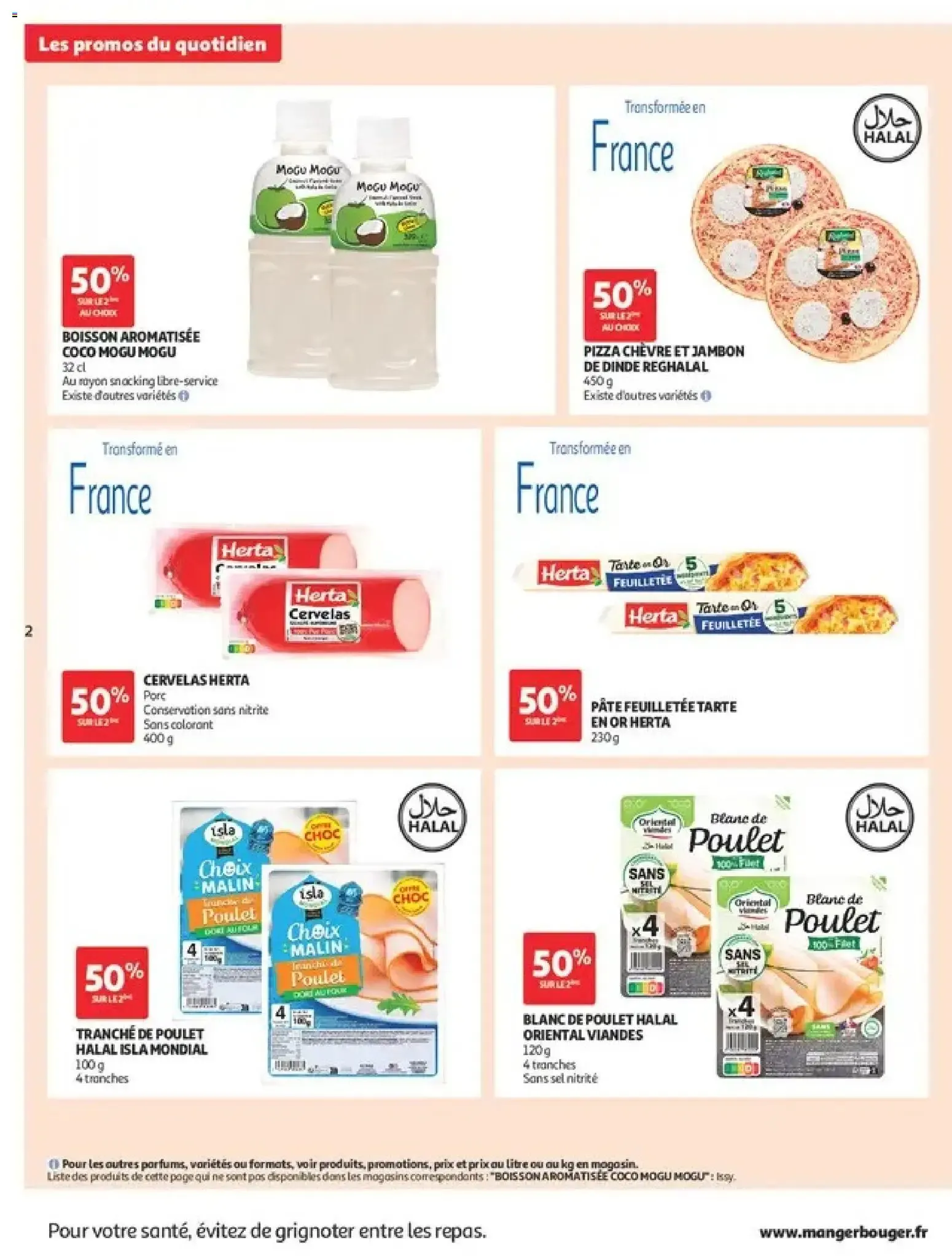 Auchan Les promos du moment à partir du 01/09/2026 - promo en ligne du 1 septembre au 13 septembre 2026 - Catalogue page 2