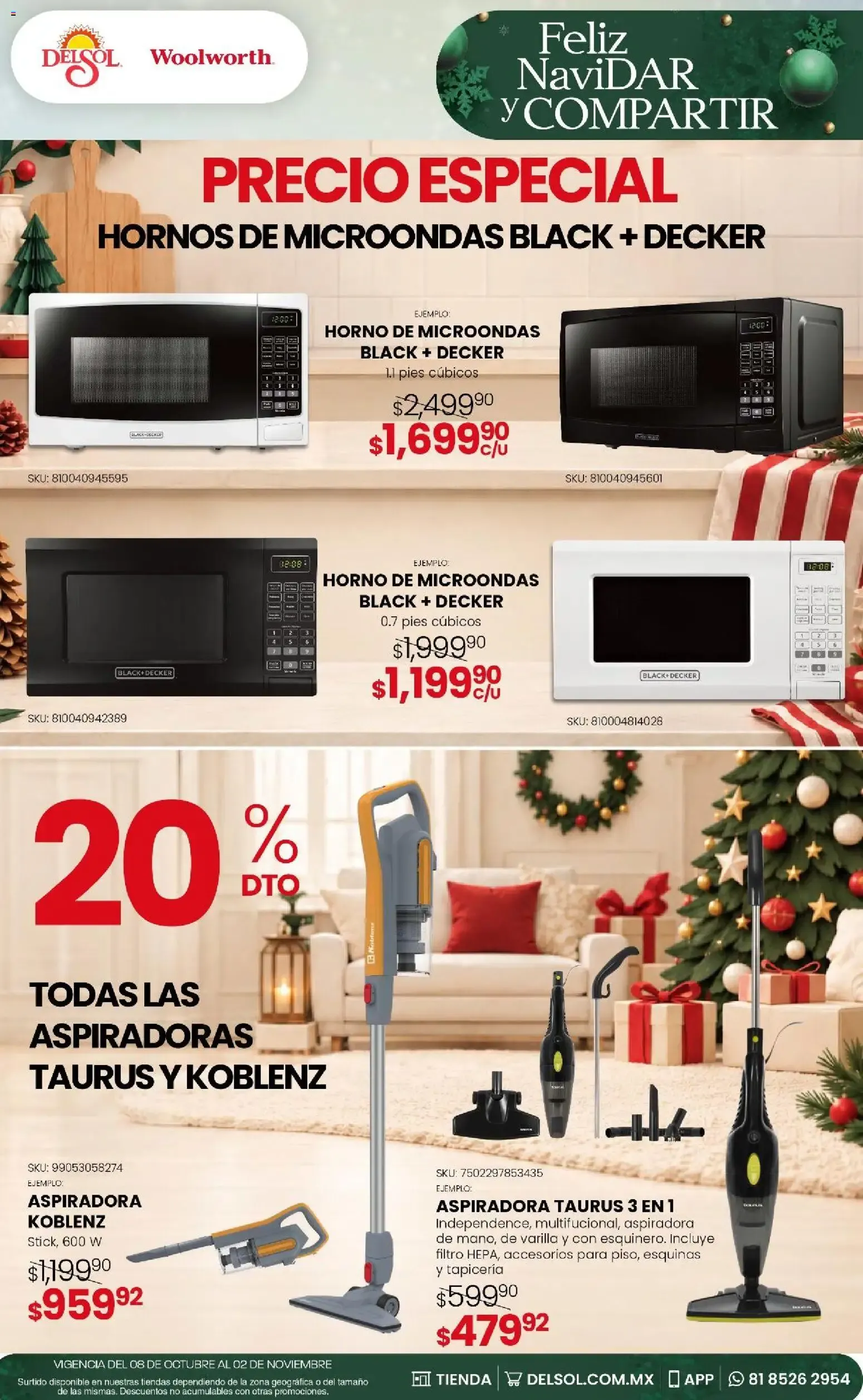 Catálogo de Del Sol y Woolworth - Feliz NaviDar y Compartir (08/10/2026 - 02/11/2026) - catálogo en línea 8 de octubre al 2 de noviembre 2026 - Pagina 42