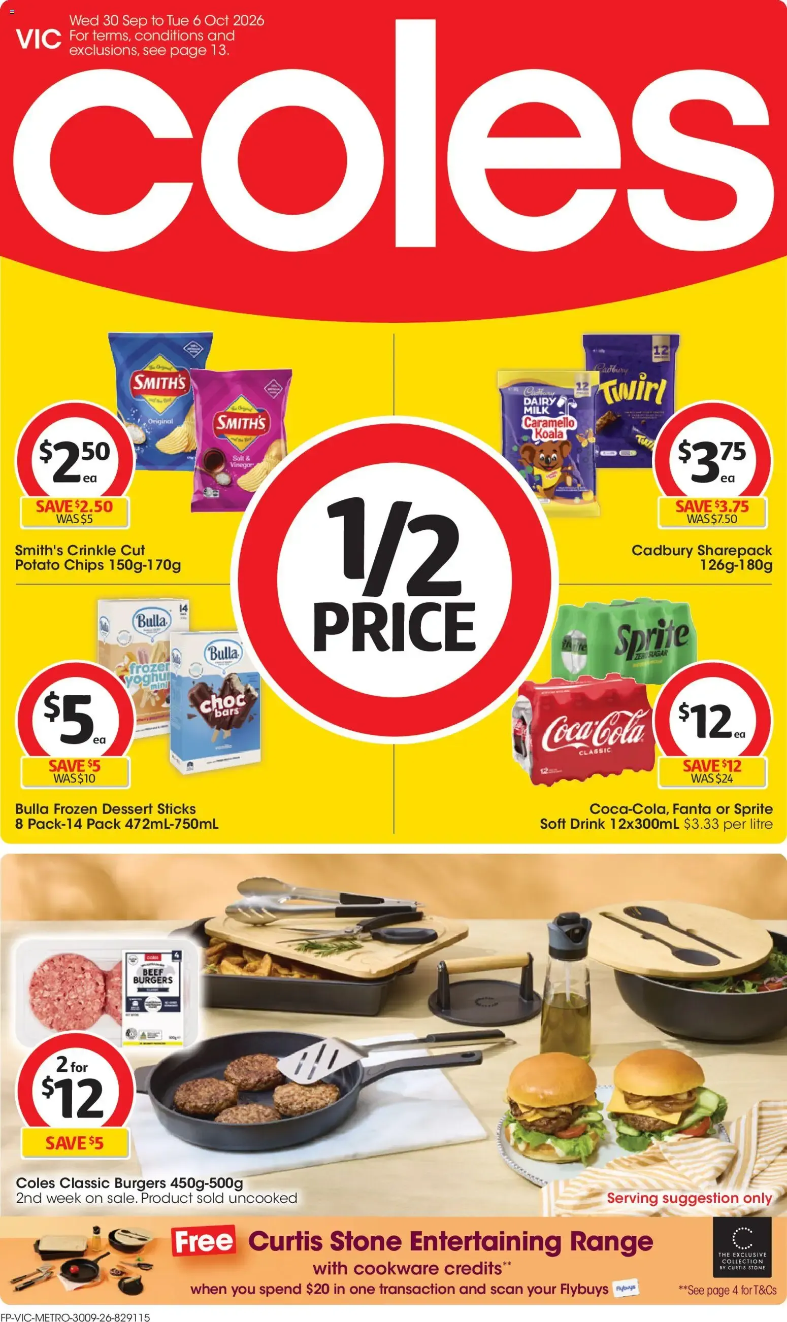 Coles catalogue valid from 30/09/2026 > Online Australia - Catalogue valid from 30 September to 6 October 2026 - page 1